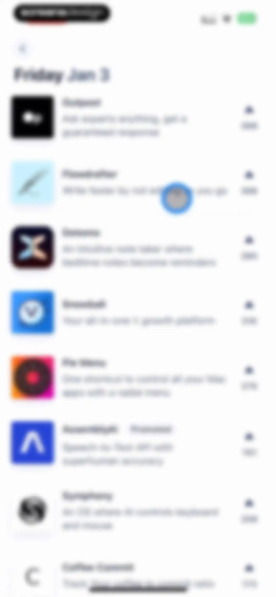 Product Hunt screen 49
