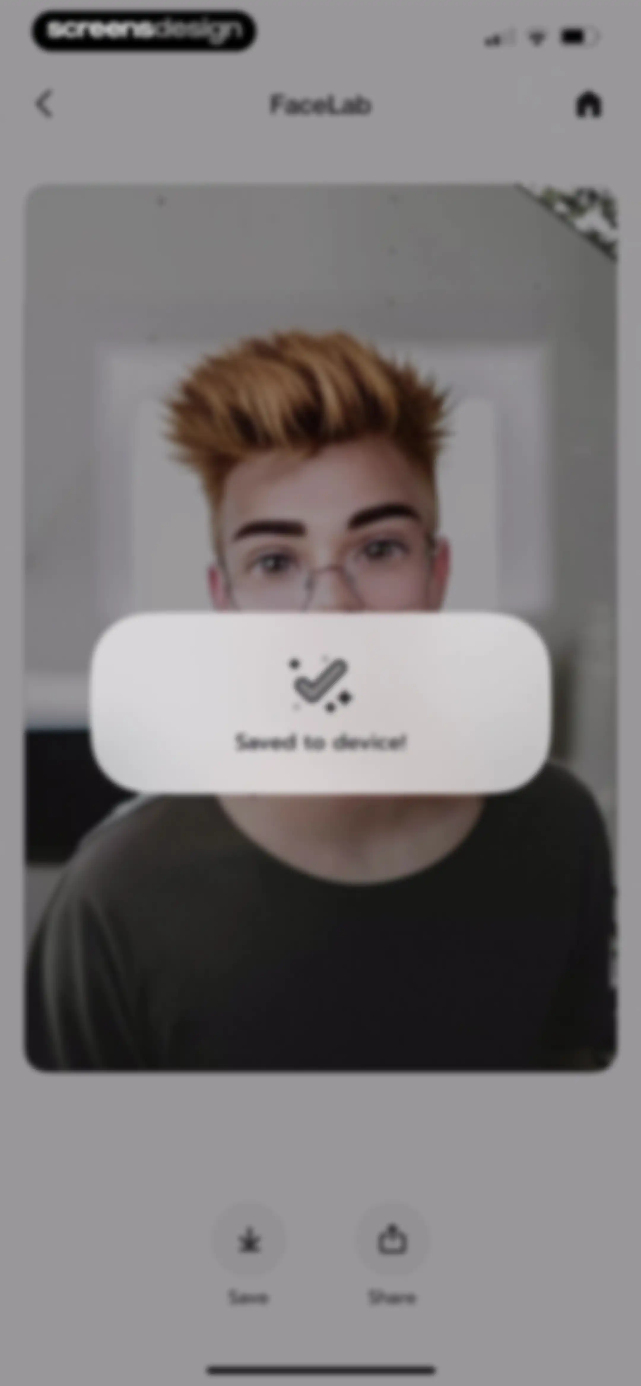 FaceLab: Face Age, Hair Filter screen 37
