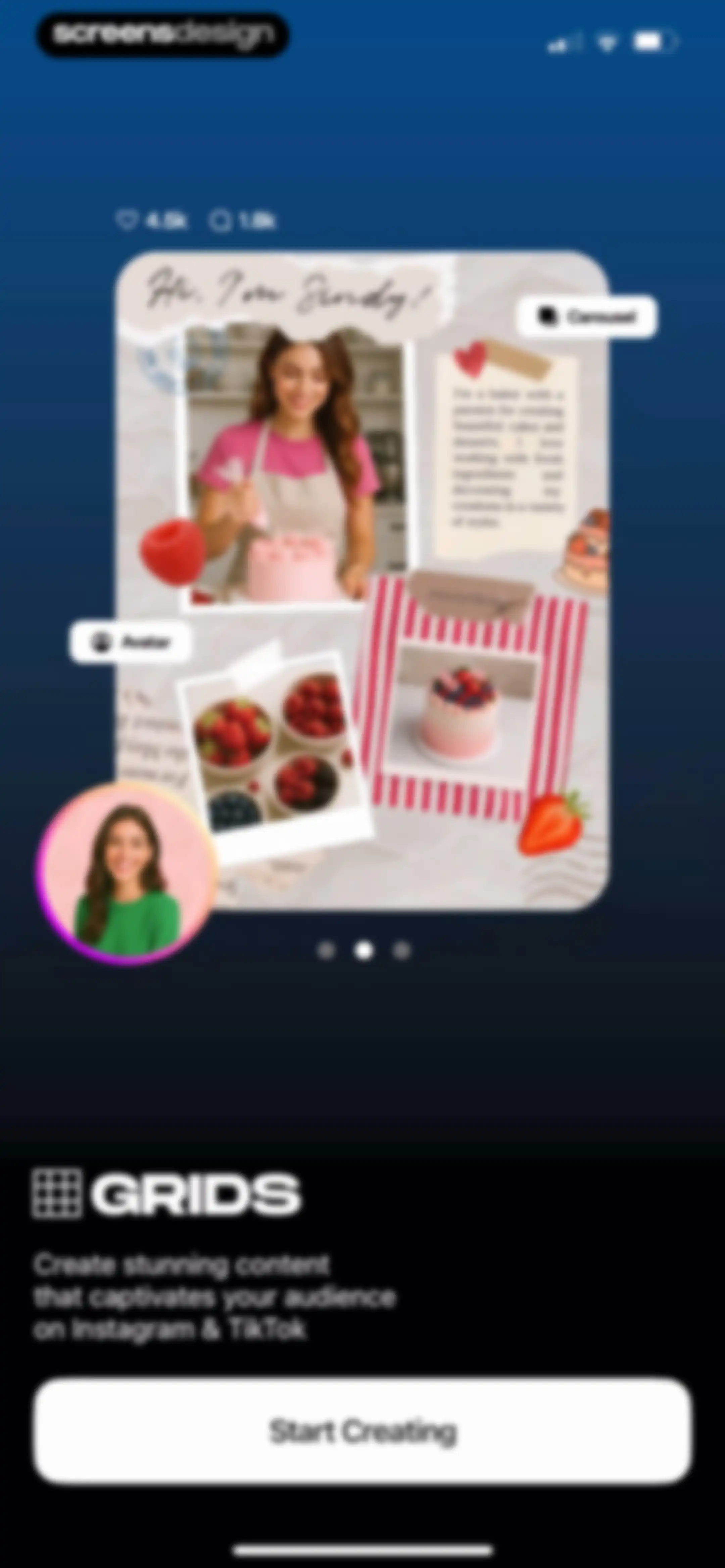 GRIDS Post maker for Instagram screen 4