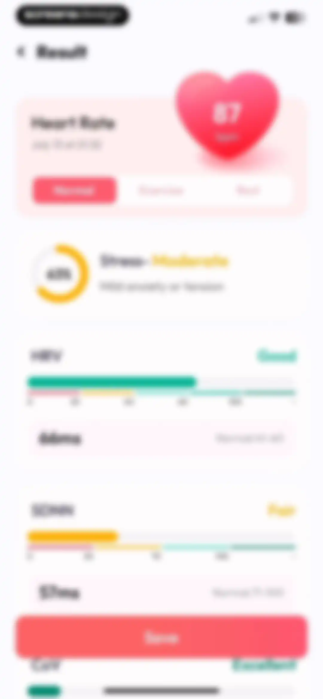 My Pulse: Heart Rate Monitor screen 22
