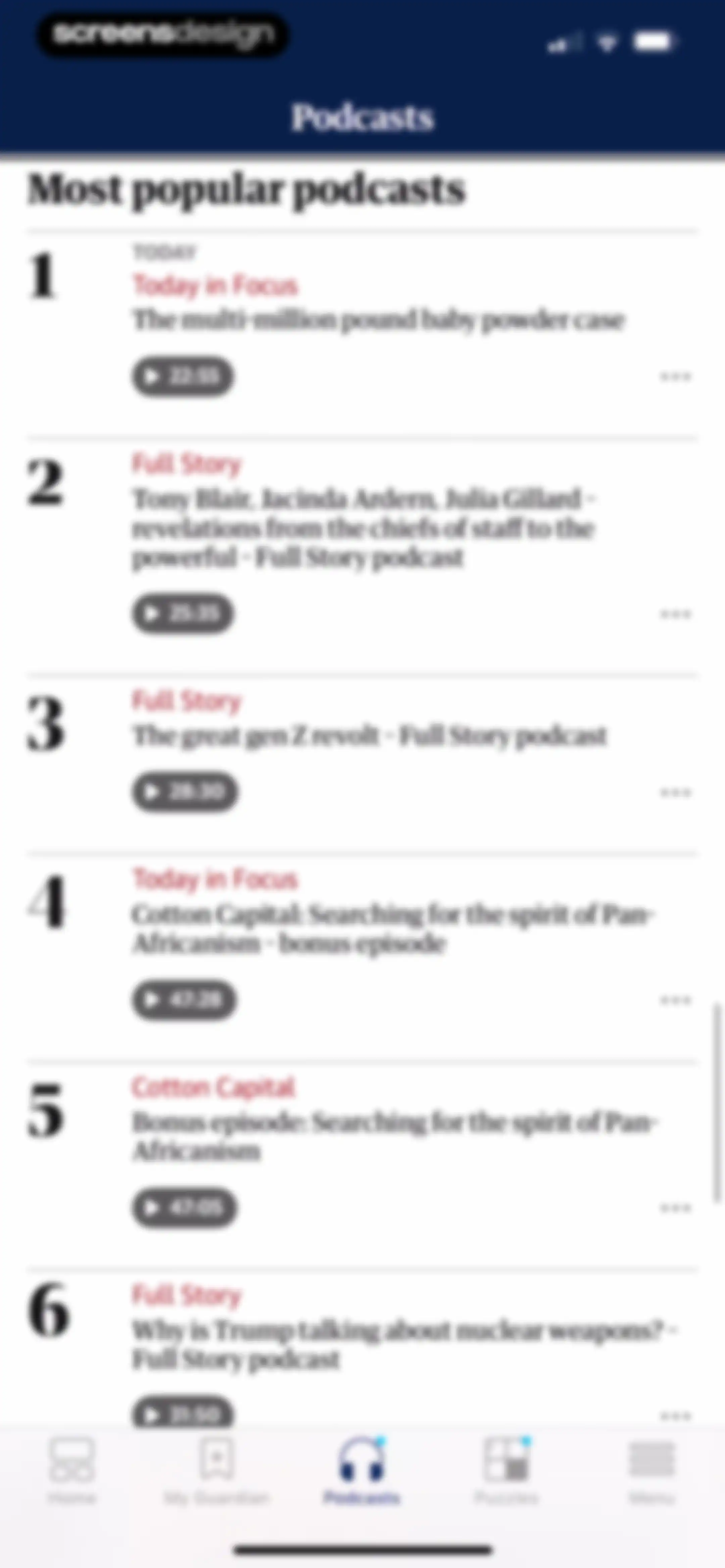 The Guardian - US & World News screen 71