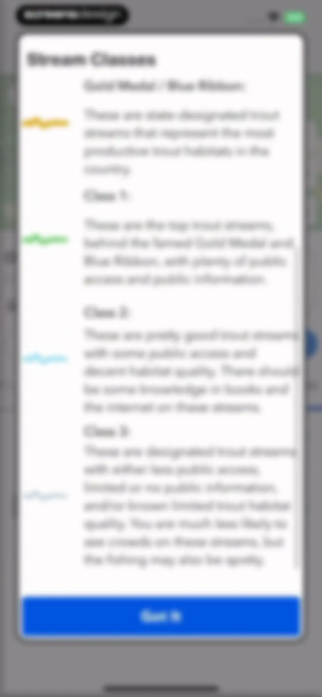 TroutRoutes: Fly Fishing App screen 26