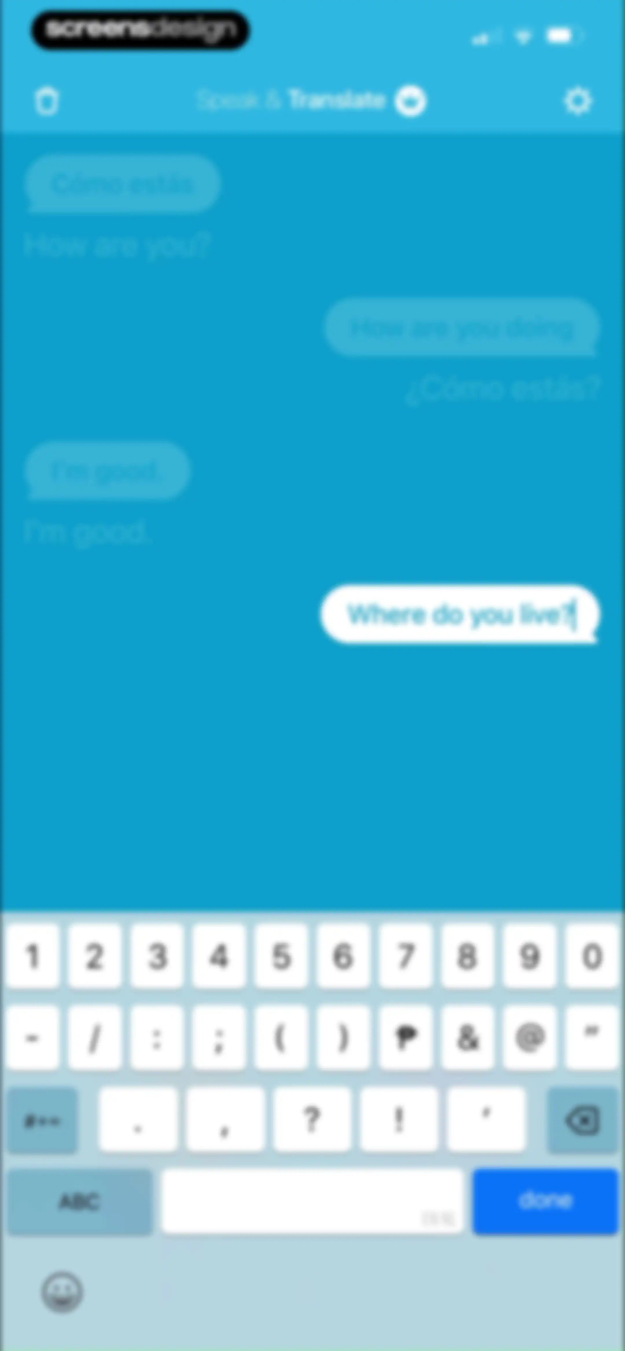 Speak & Translate - Translator screen 33