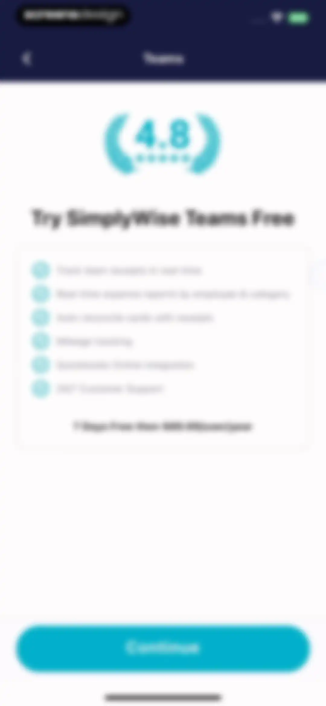 SimplyWise: Receipts, Expenses screen 49