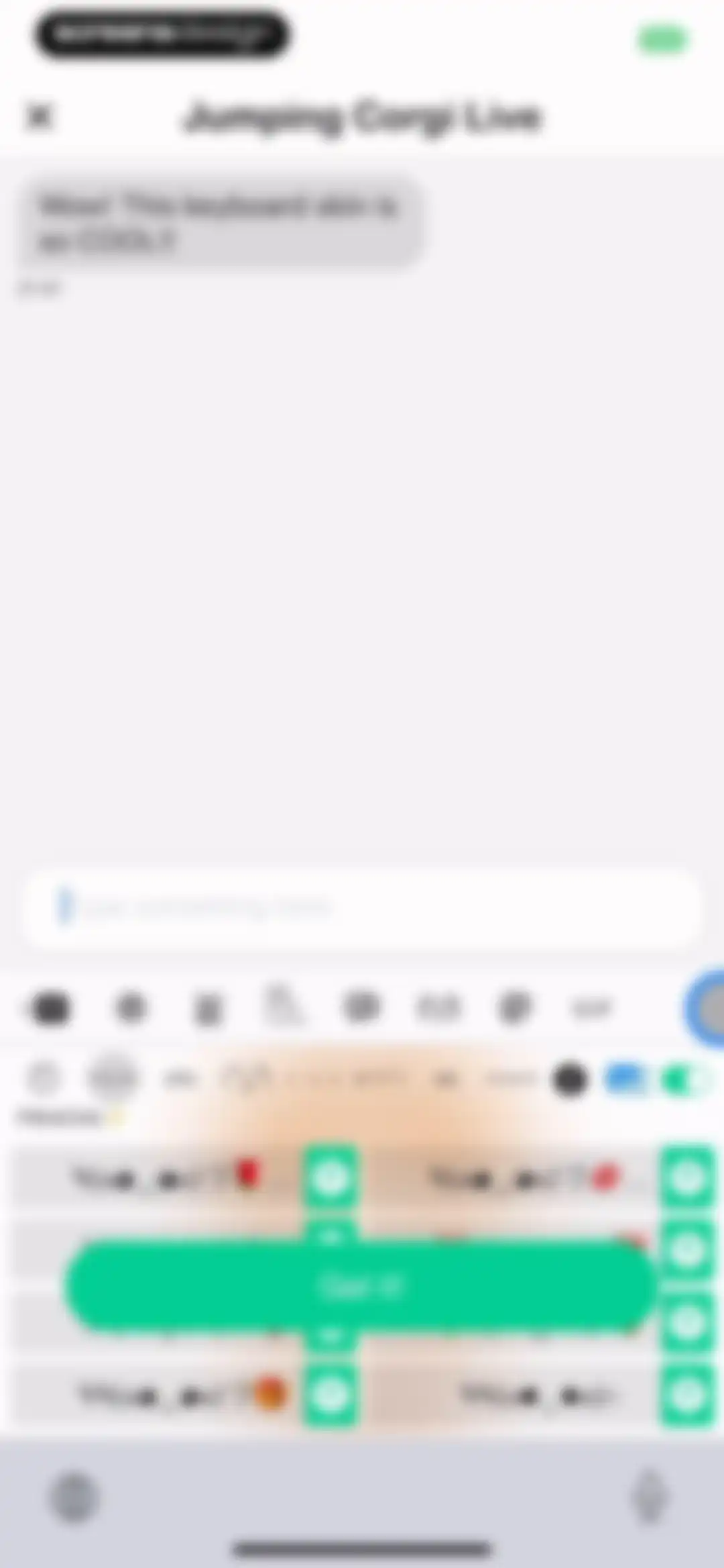 Kika Keyboard: Custom Themes screen 31