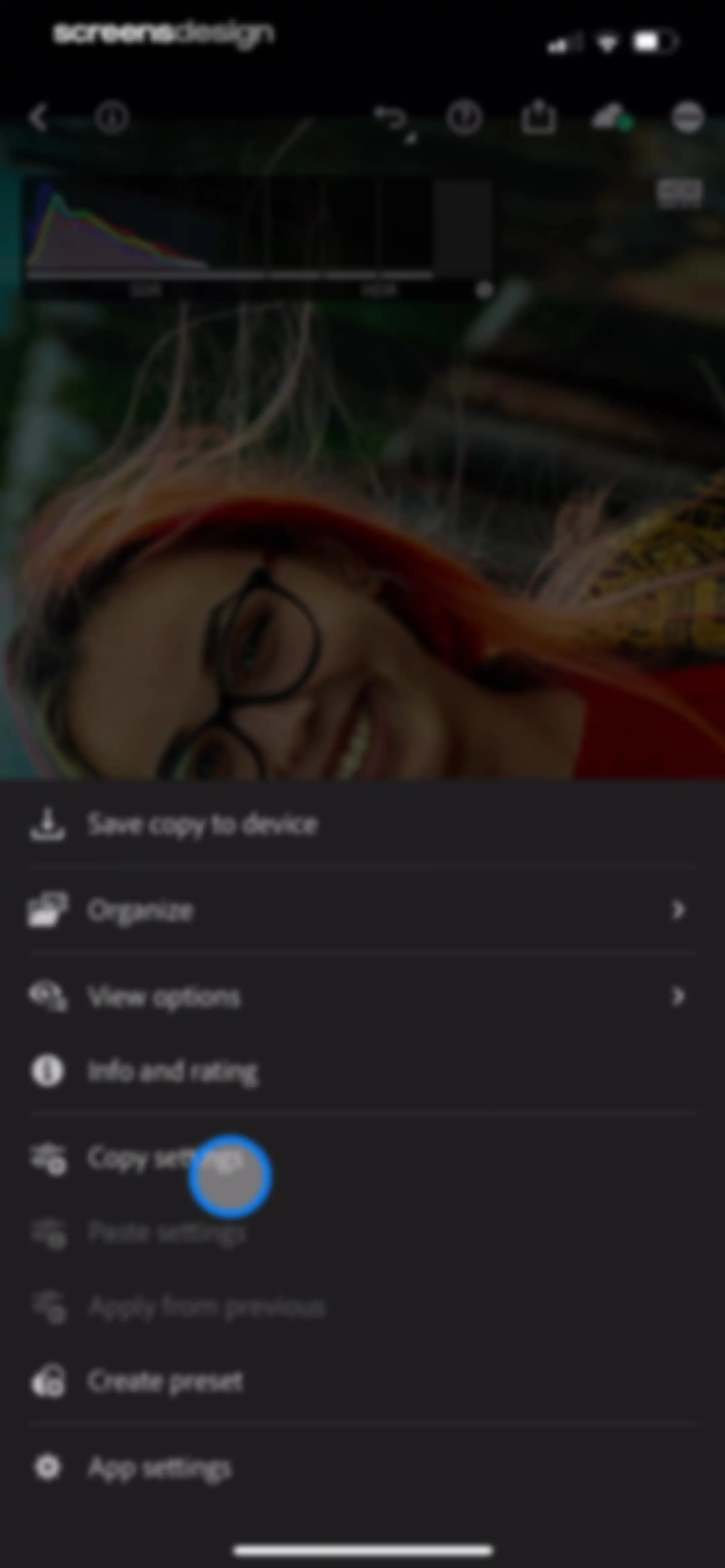 Lightroom: AI Photo Editor screen 133