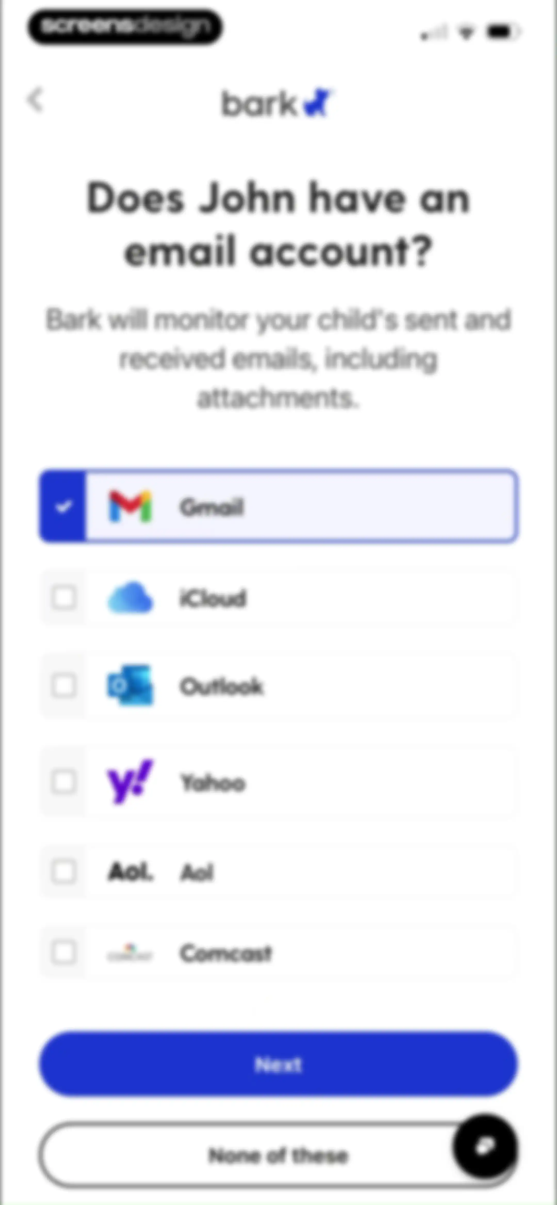 Bark - Parental Controls screen 11