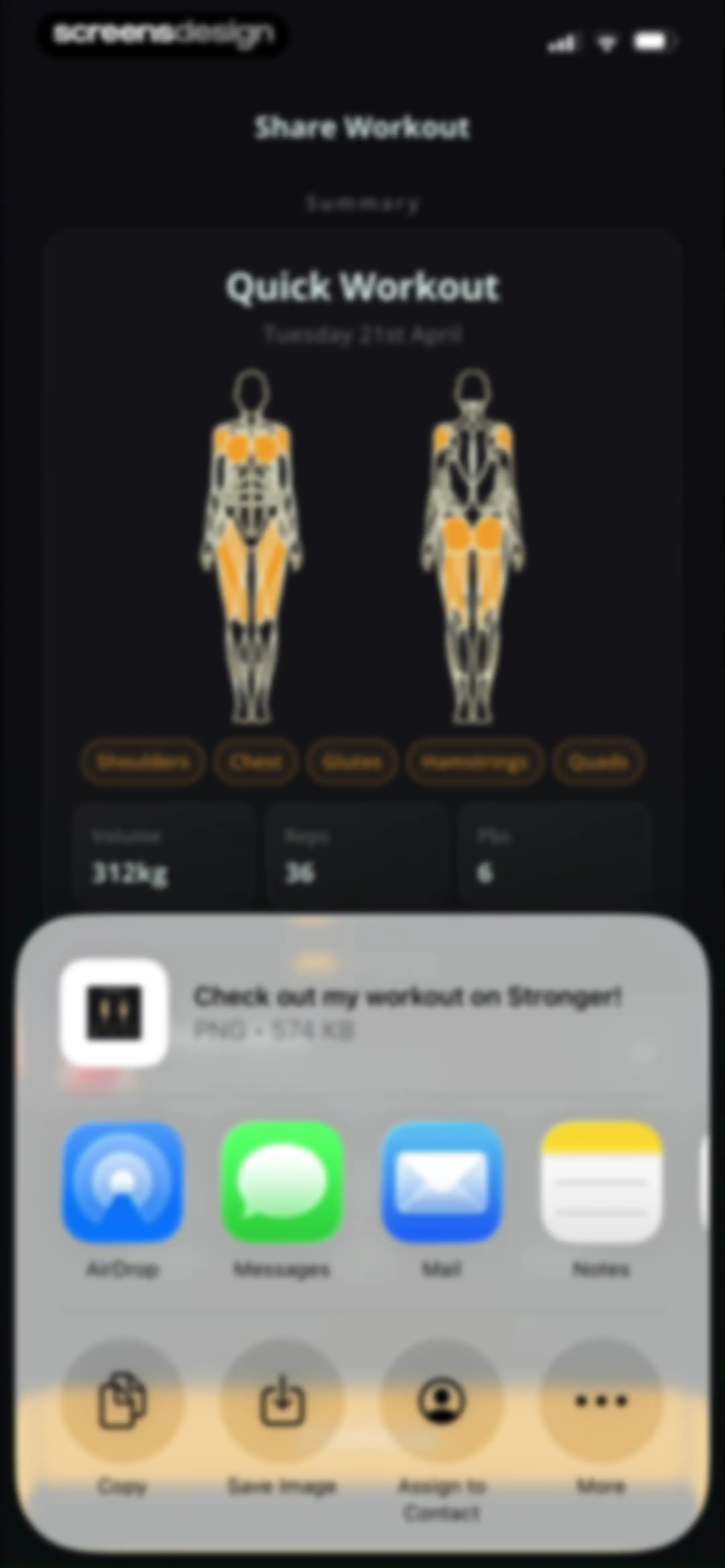 Stronger - Gym Workout Planner screen 69