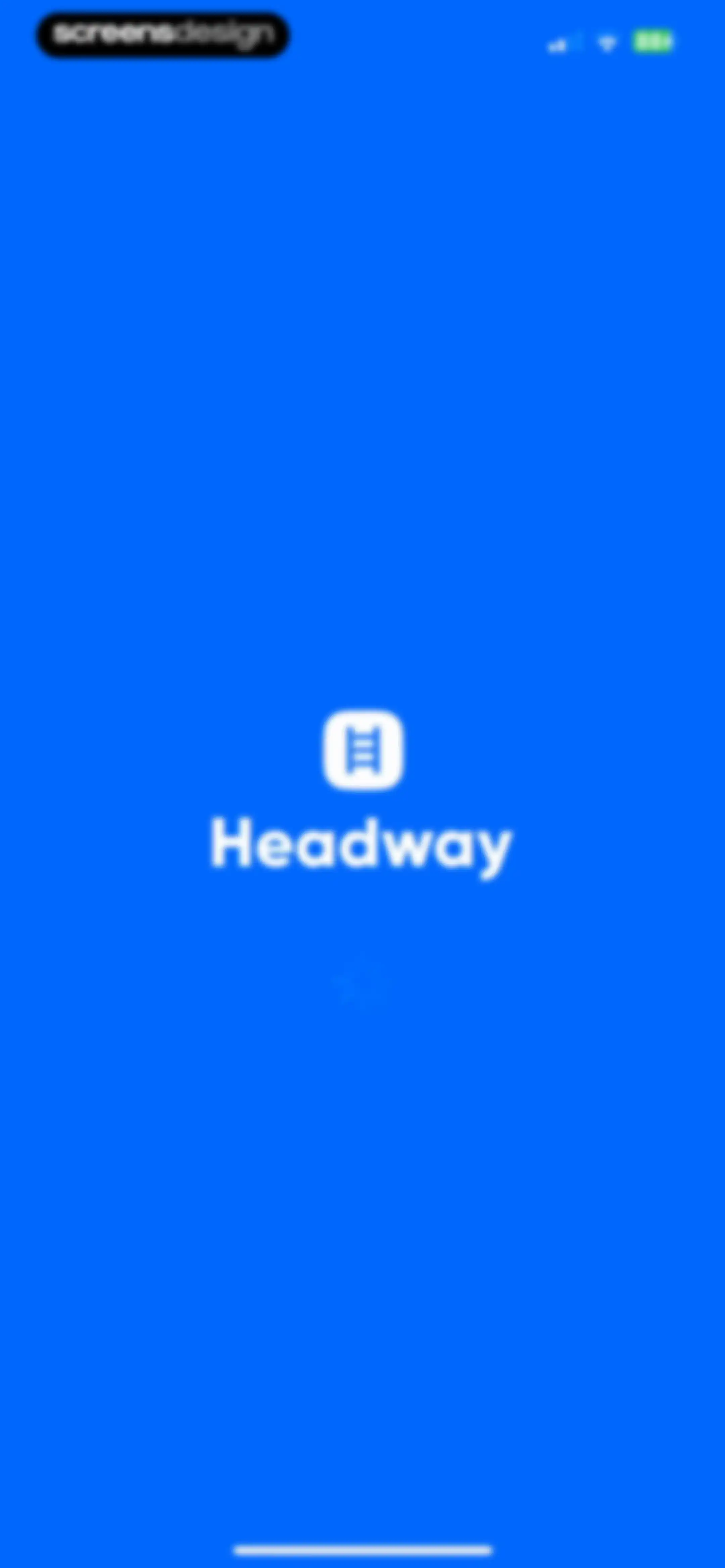 Headway - Daily Micro Learning screen 1