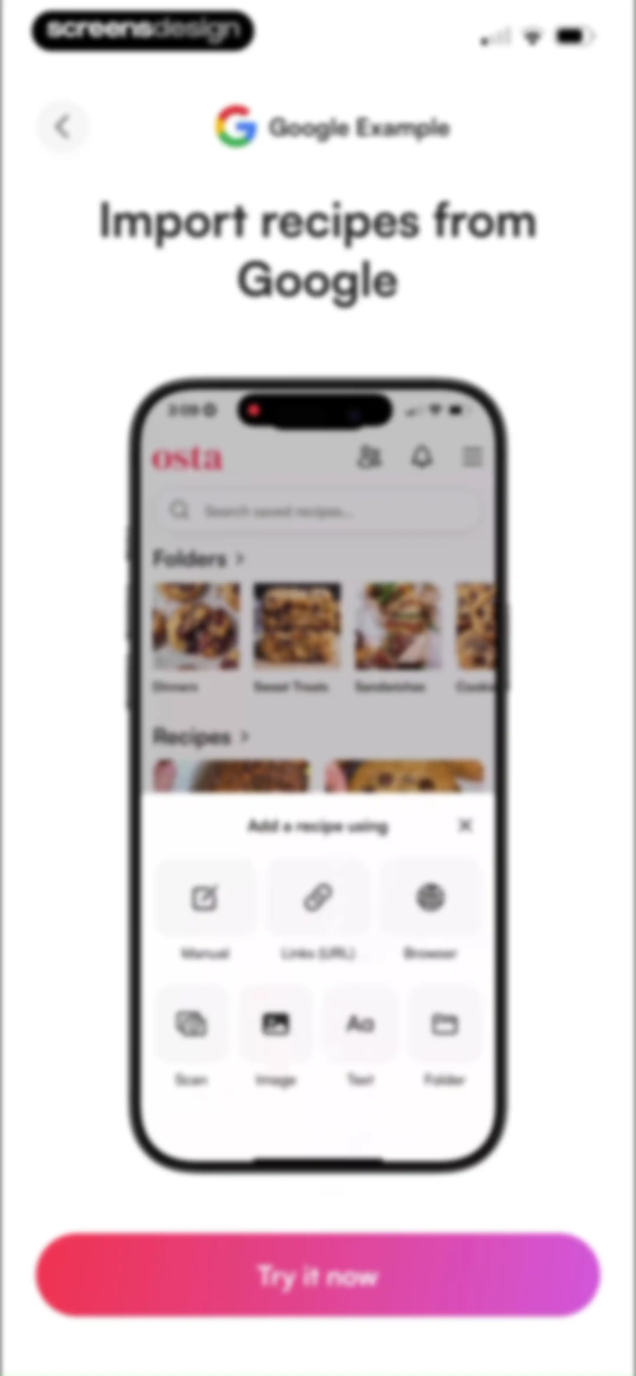 Osta: Save & Share Recipes screen 8