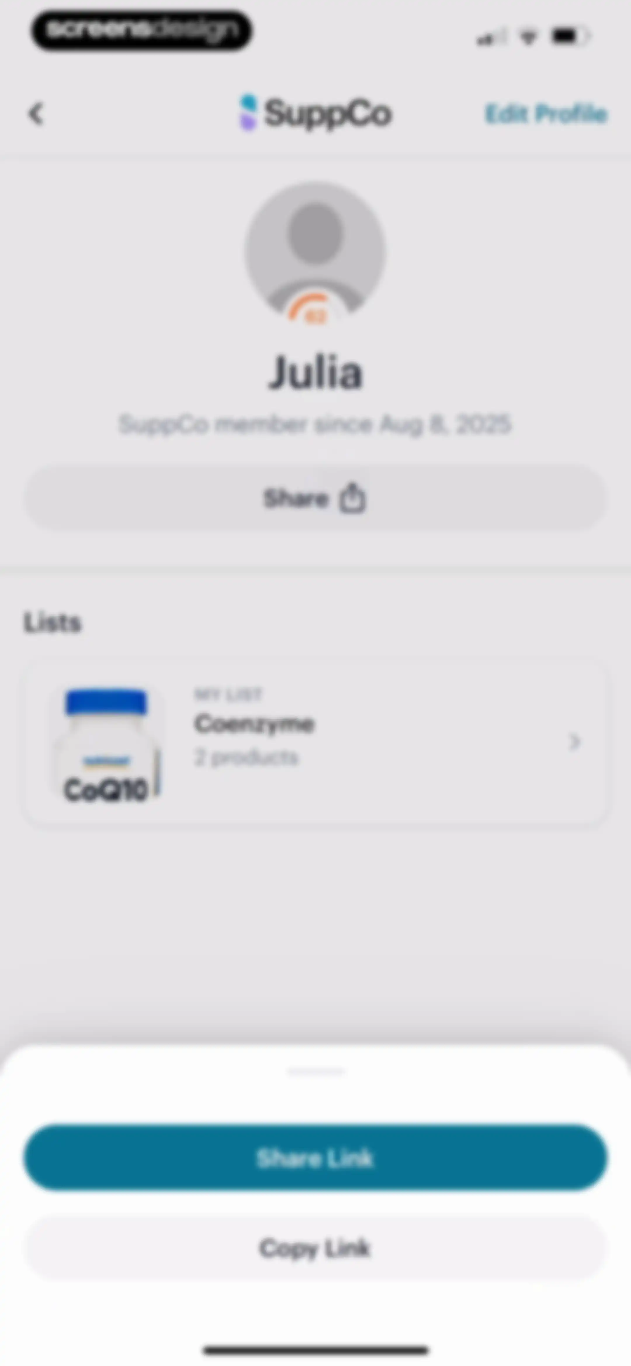 SuppCo: Supplement Scanner screen 161