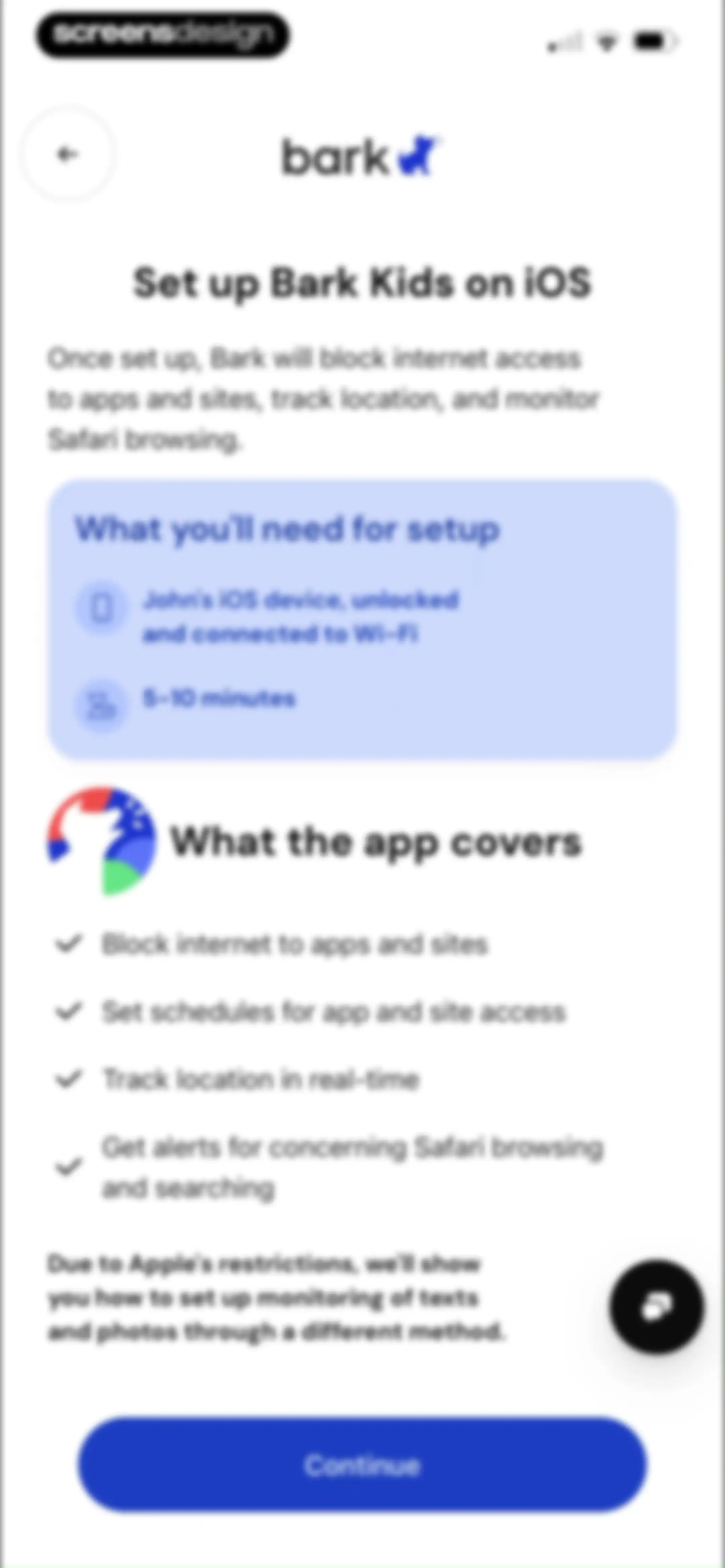 Bark - Parental Controls screen 47