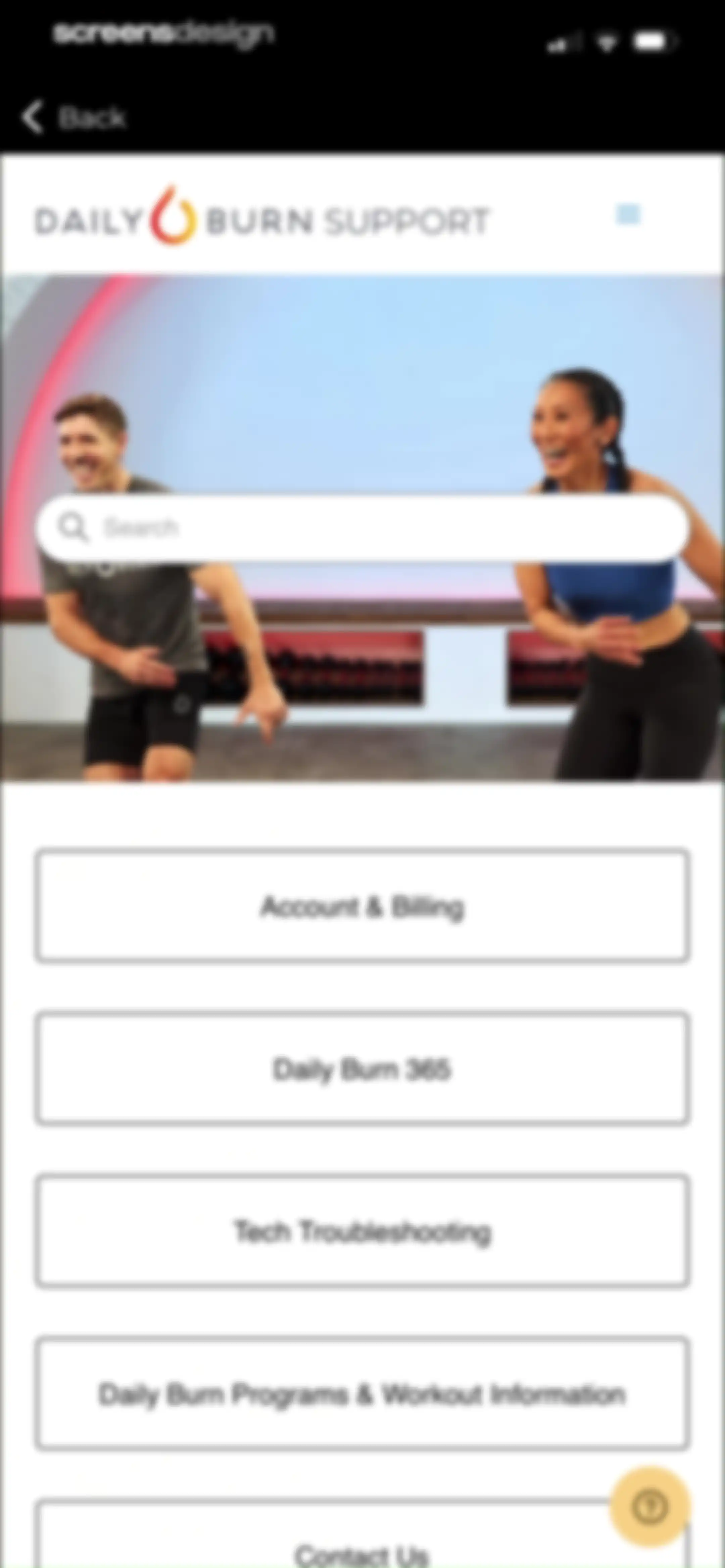Daily Burn: Home Workouts screen 87