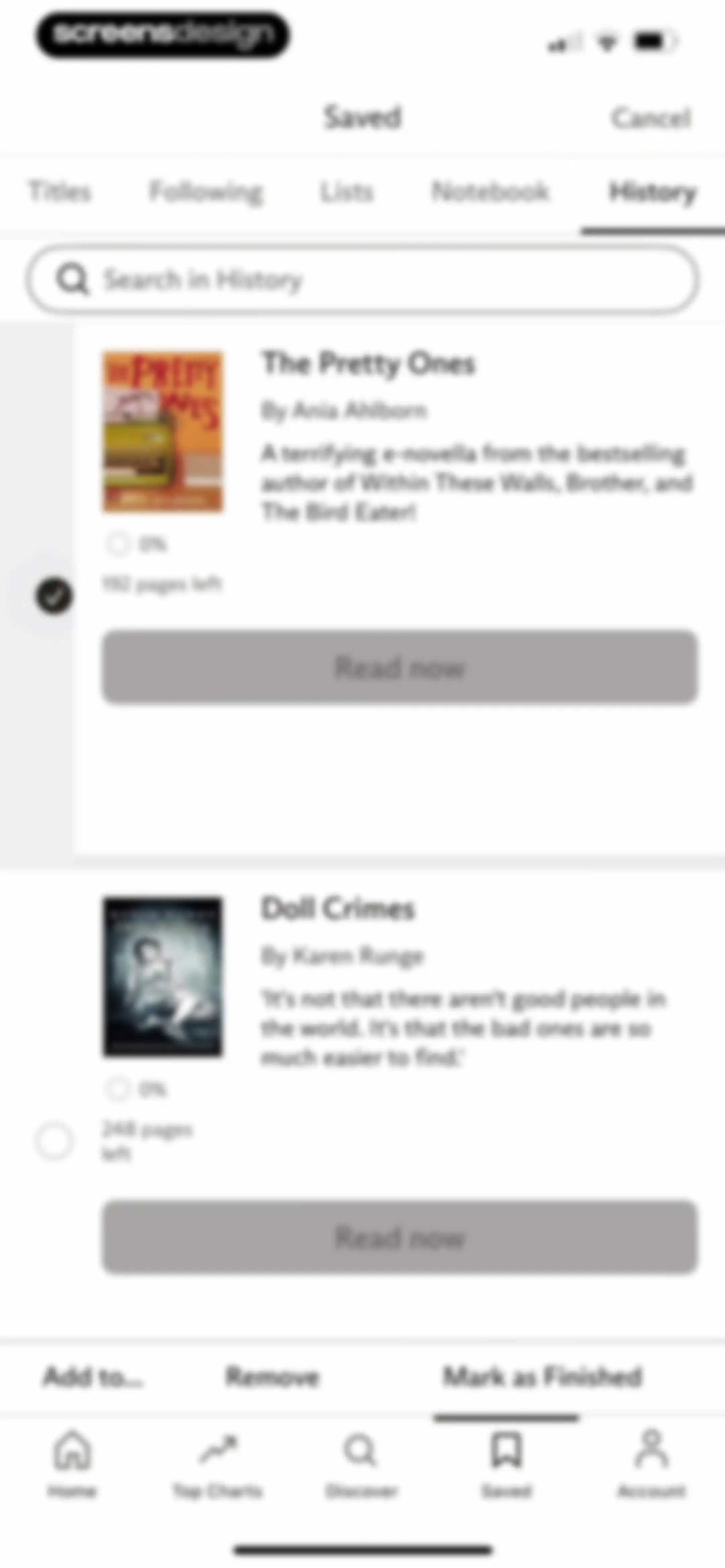 Everand: Audiobooks & Ebooks screen 107