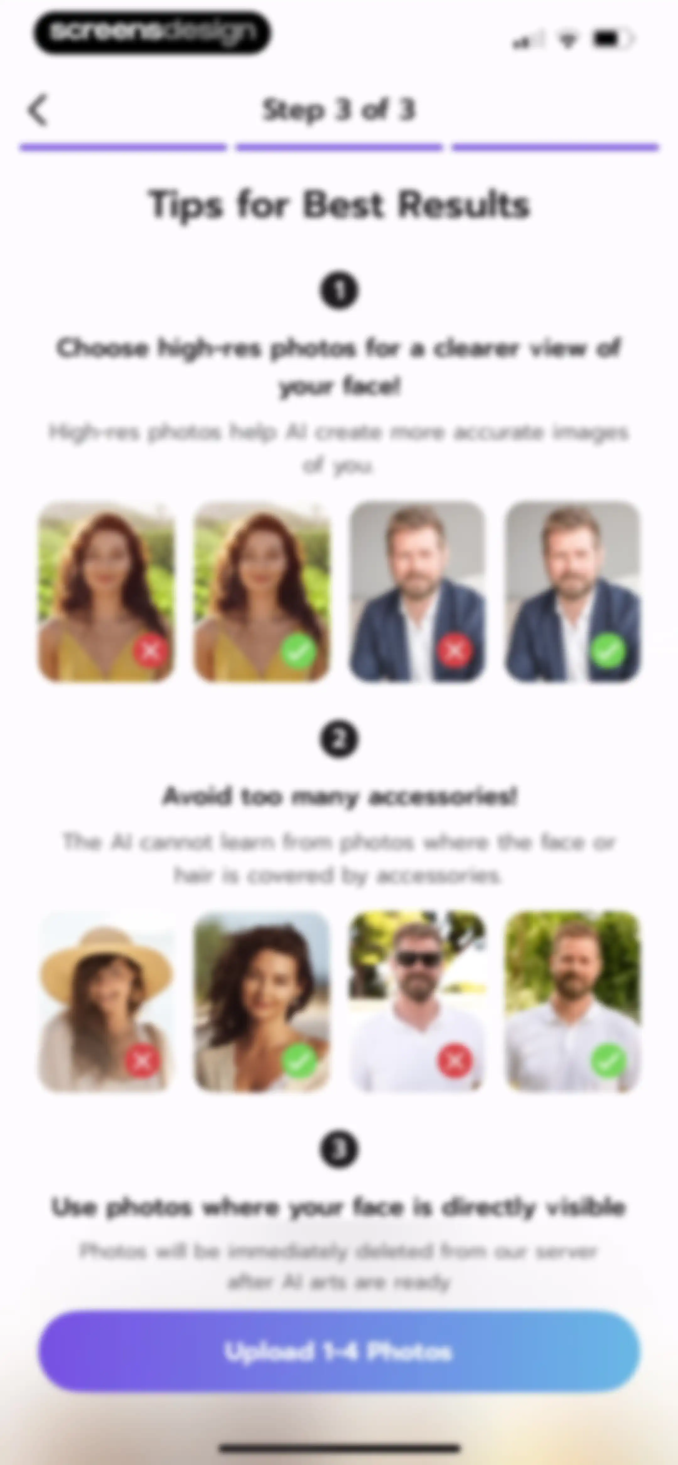 FaceLab: Face Age, Hair Filter screen 44