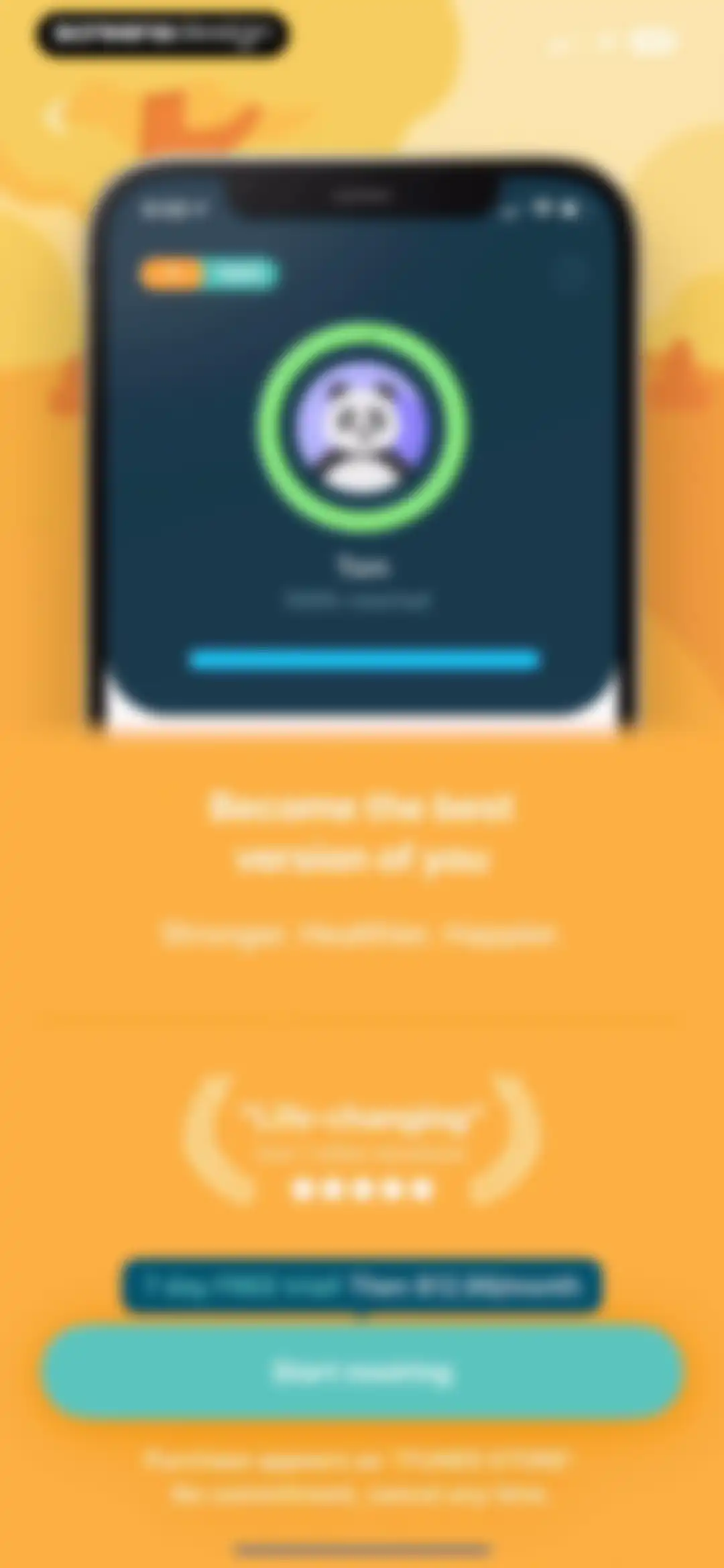 Brainbuddy: Quit PMO screen 87