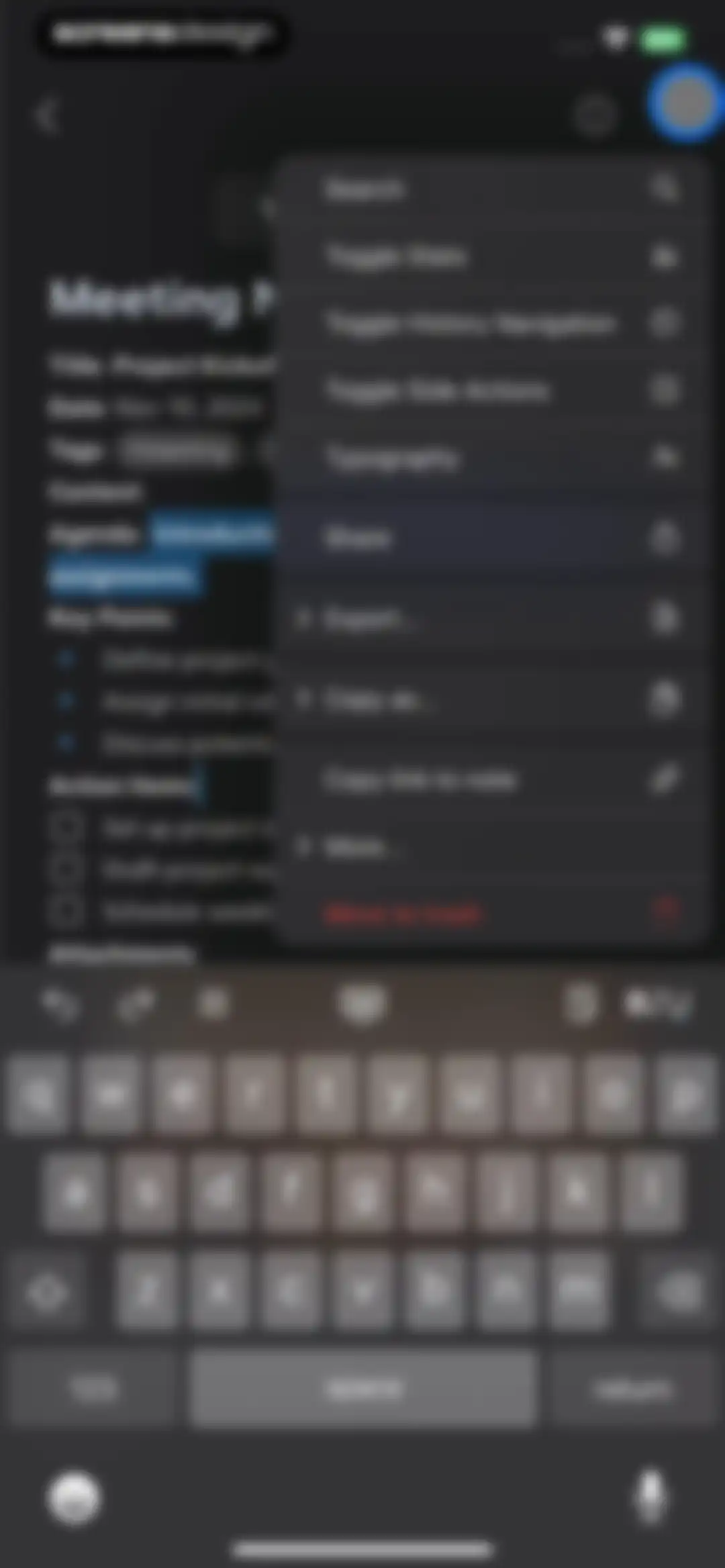 Bear - Markdown Notes screen 24