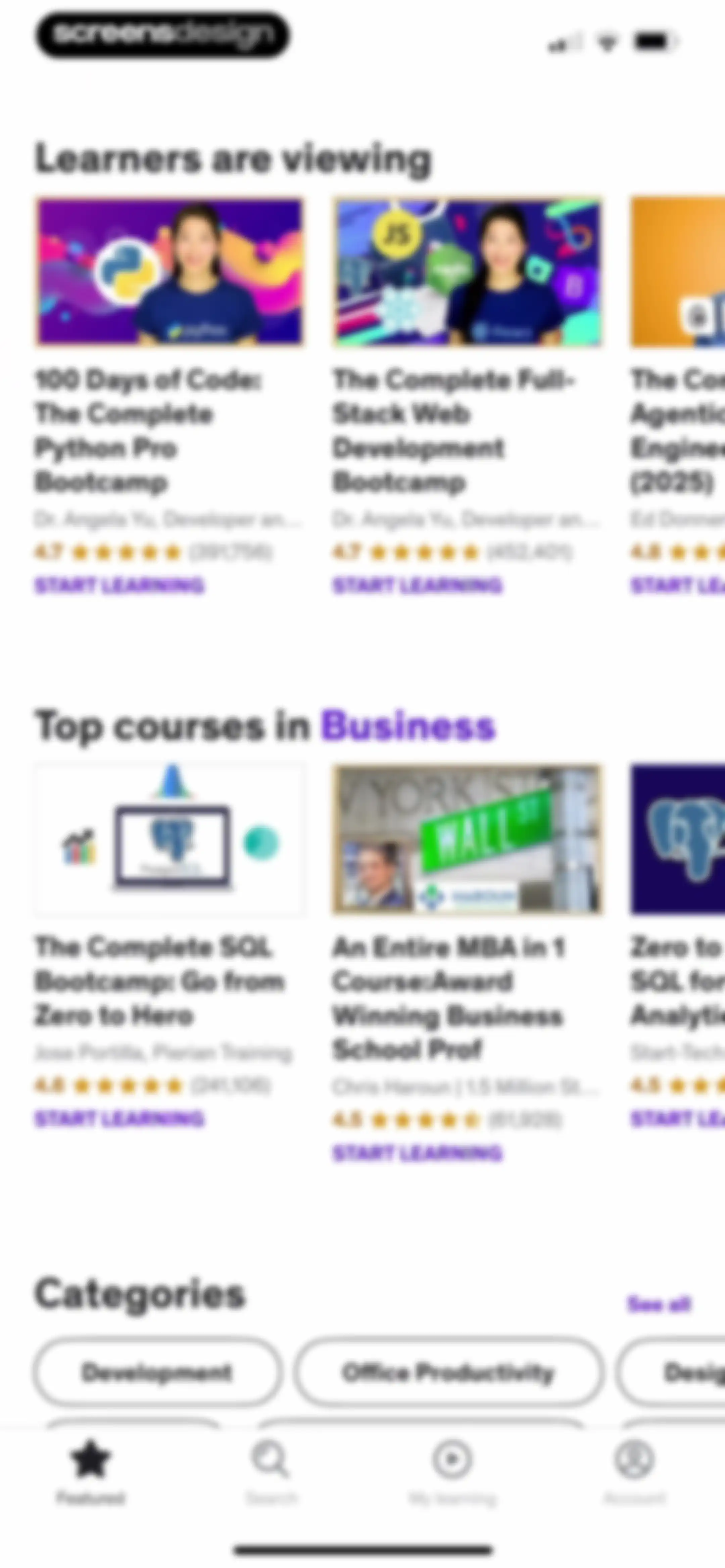 Udemy Online Video Courses screen 65