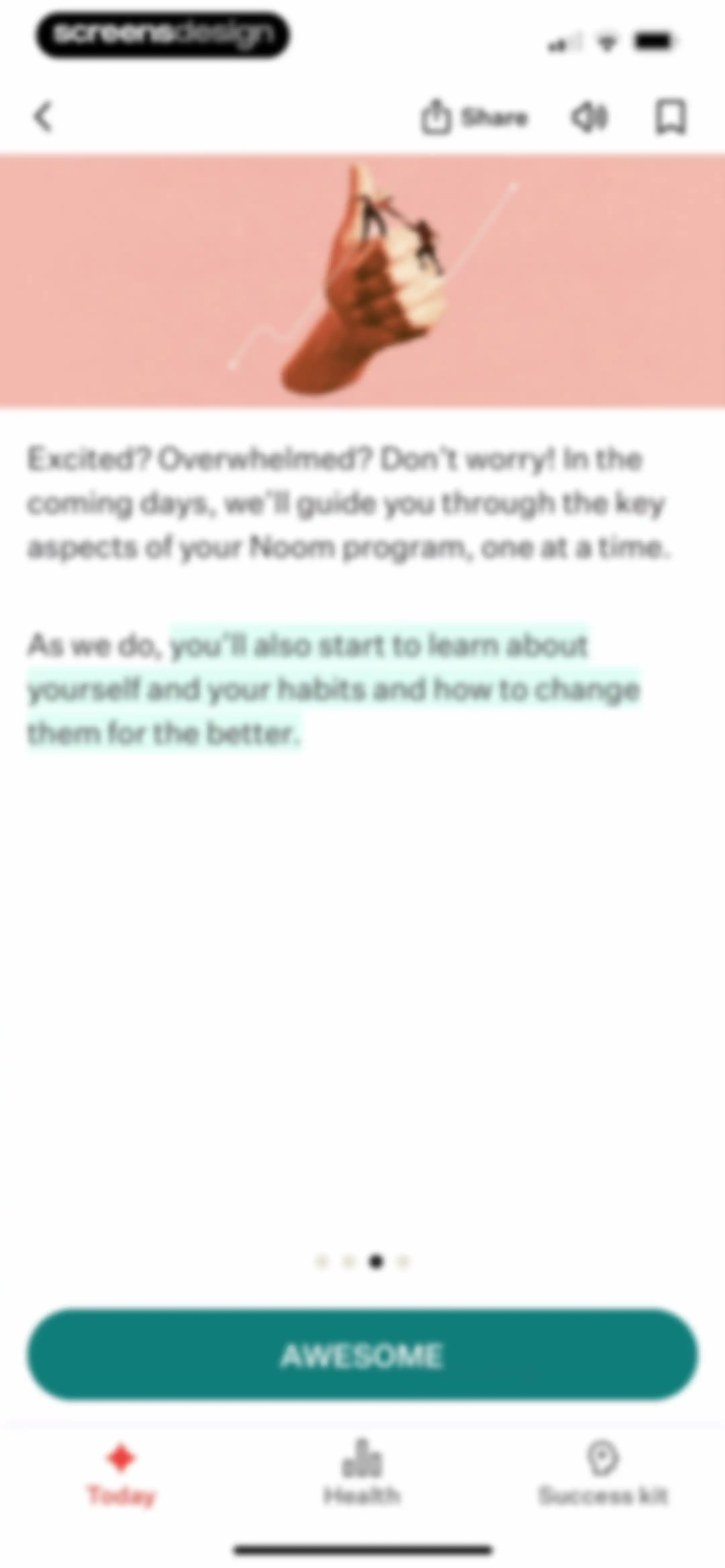 Noom Weight Loss, Food Tracker screen 119