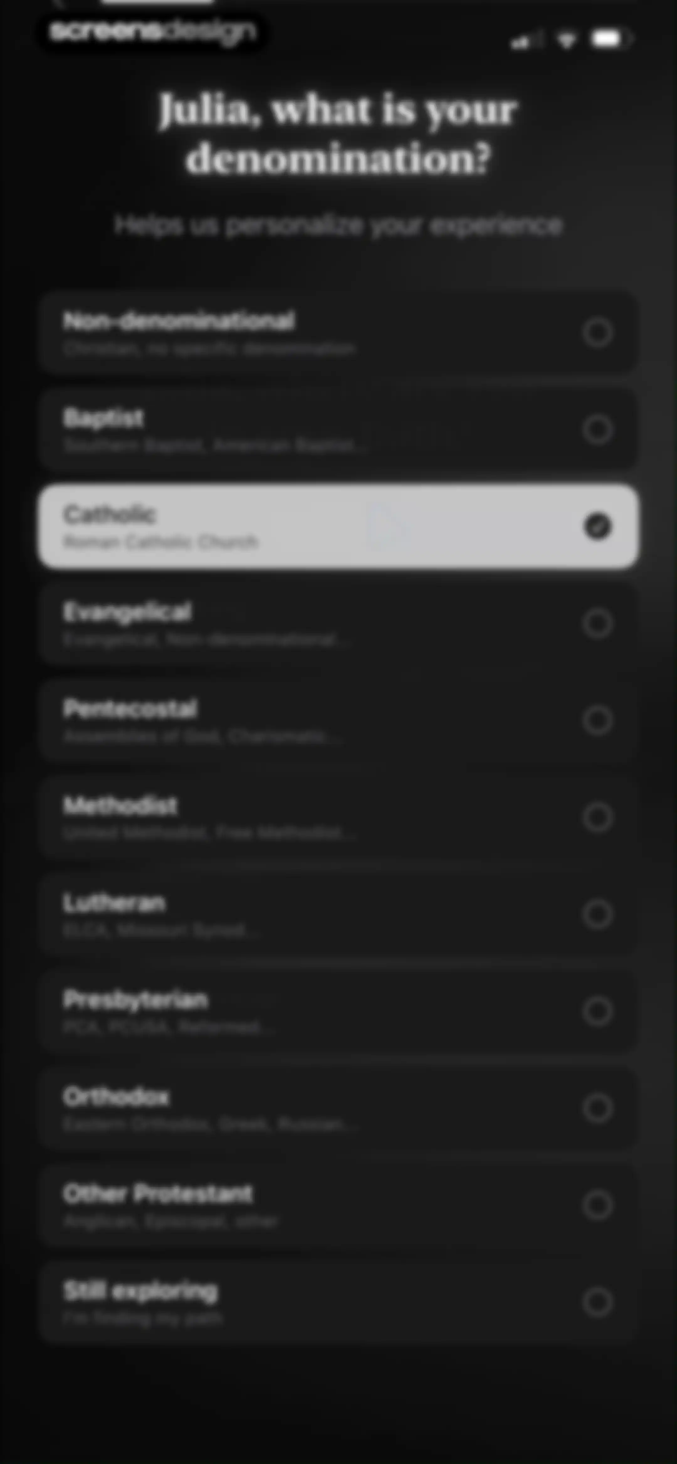 From Bible: Bible Widgets screen 9