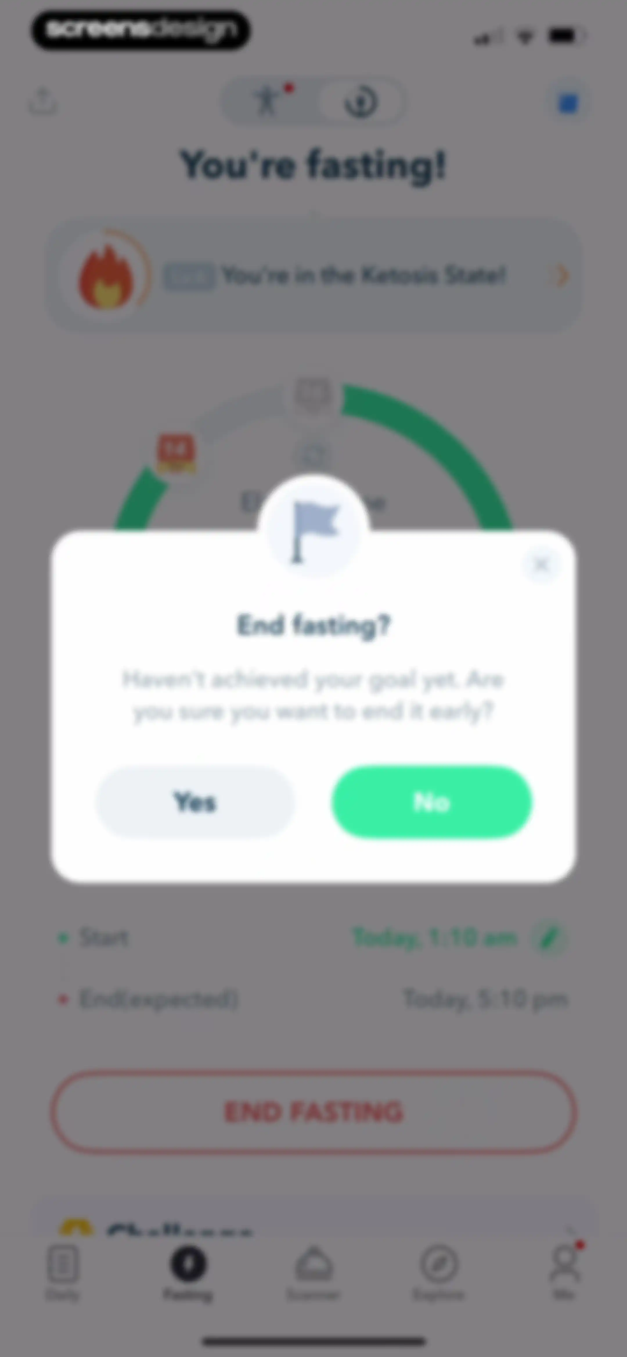 Intermittent Fasting Tracker - screen 114