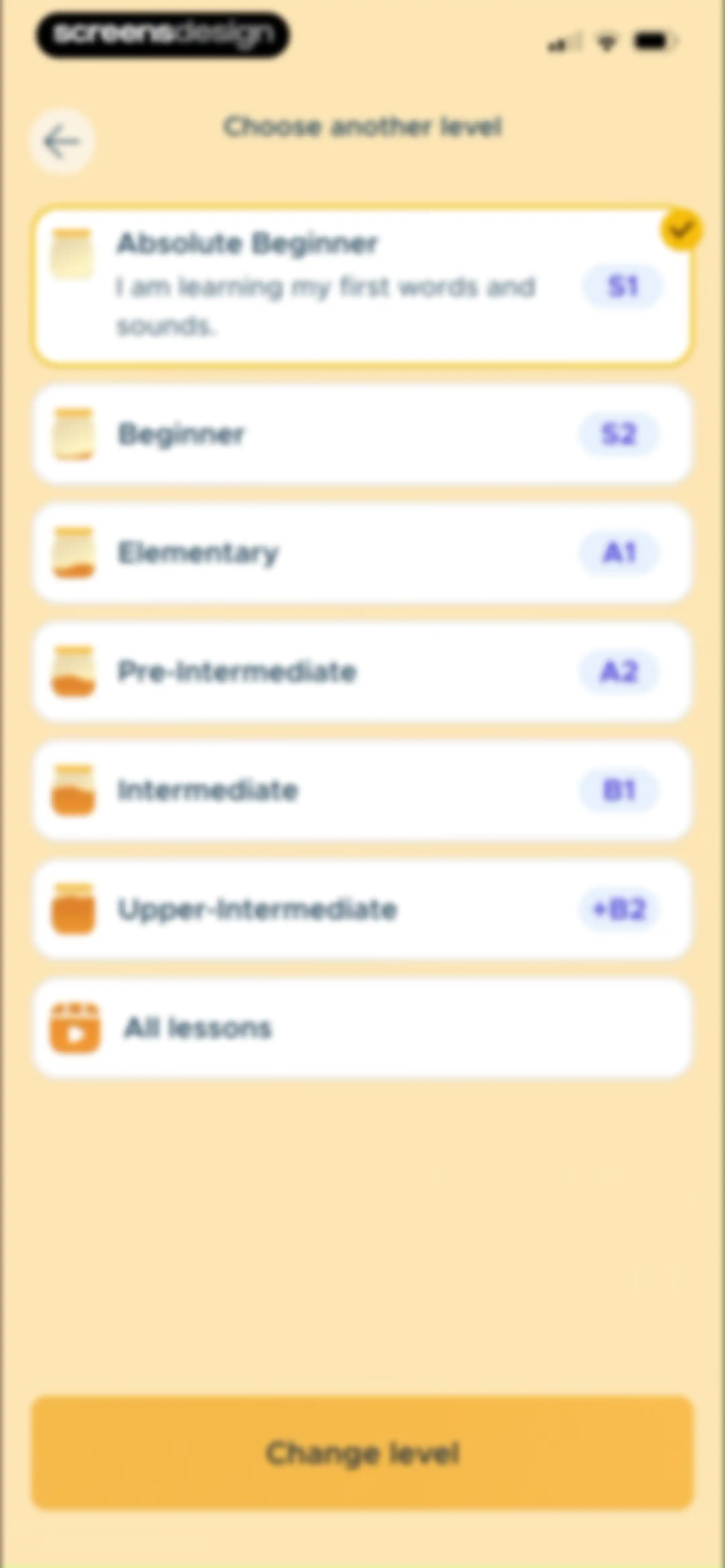 BeeSpeaker Learn English screen 74