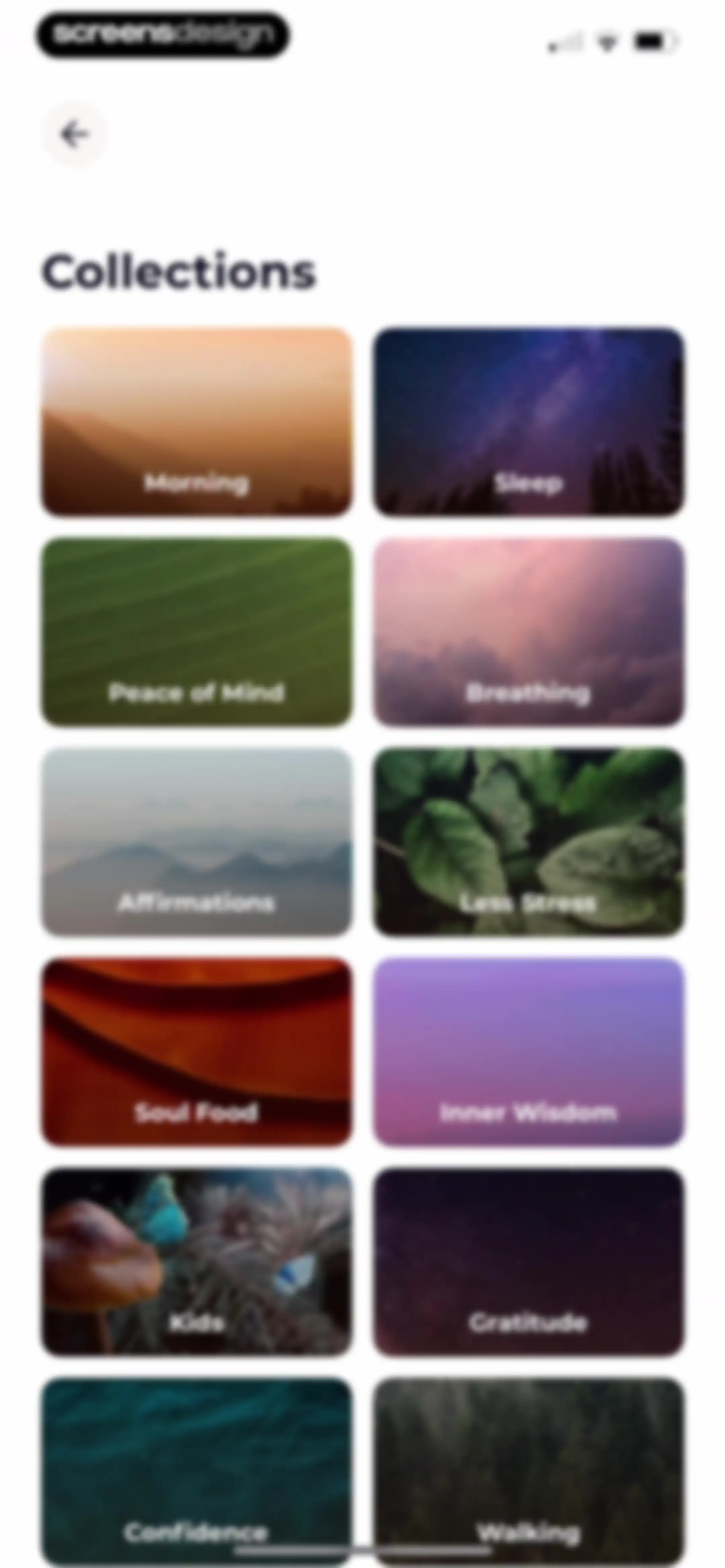 Meditation Moments - Guided screen 66