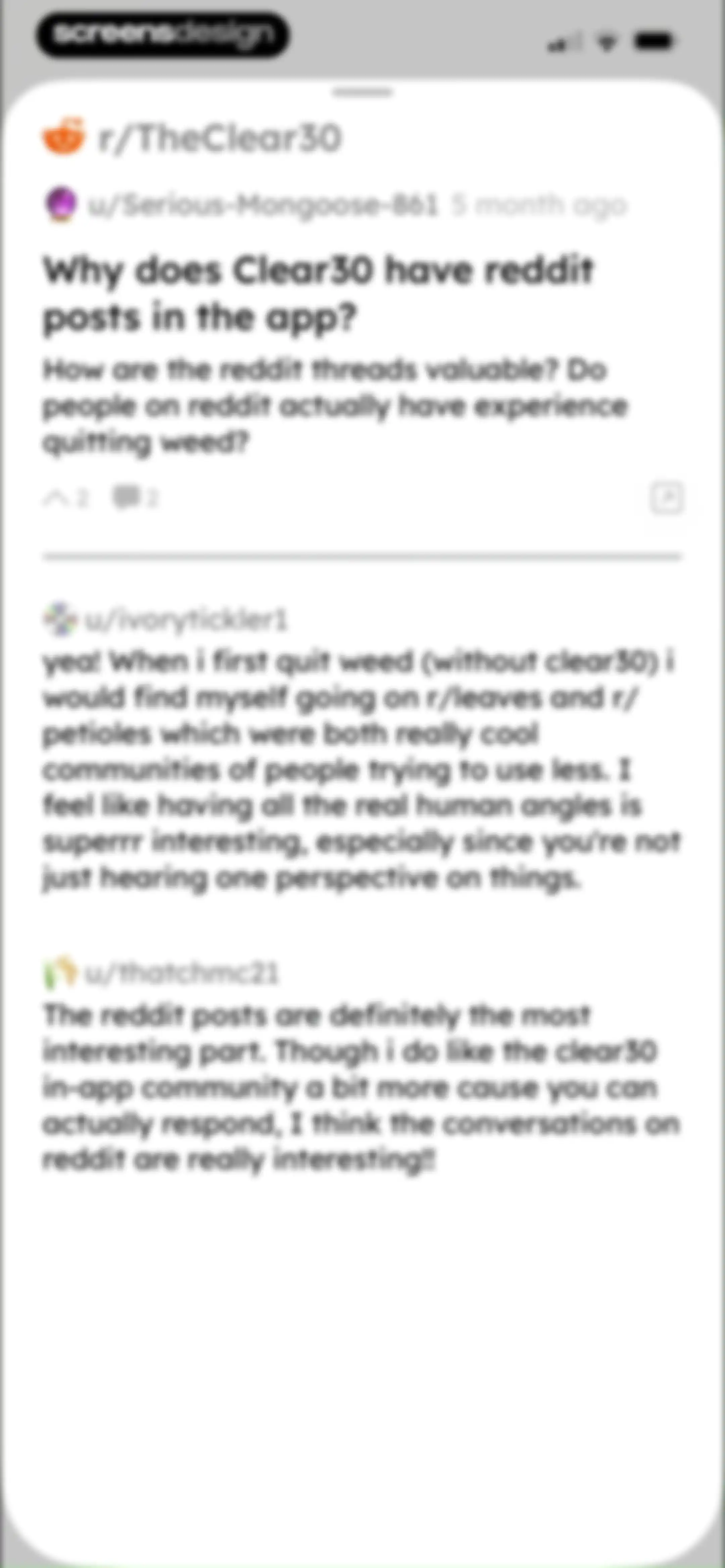 Clear30: Reset From Weed screen 78
