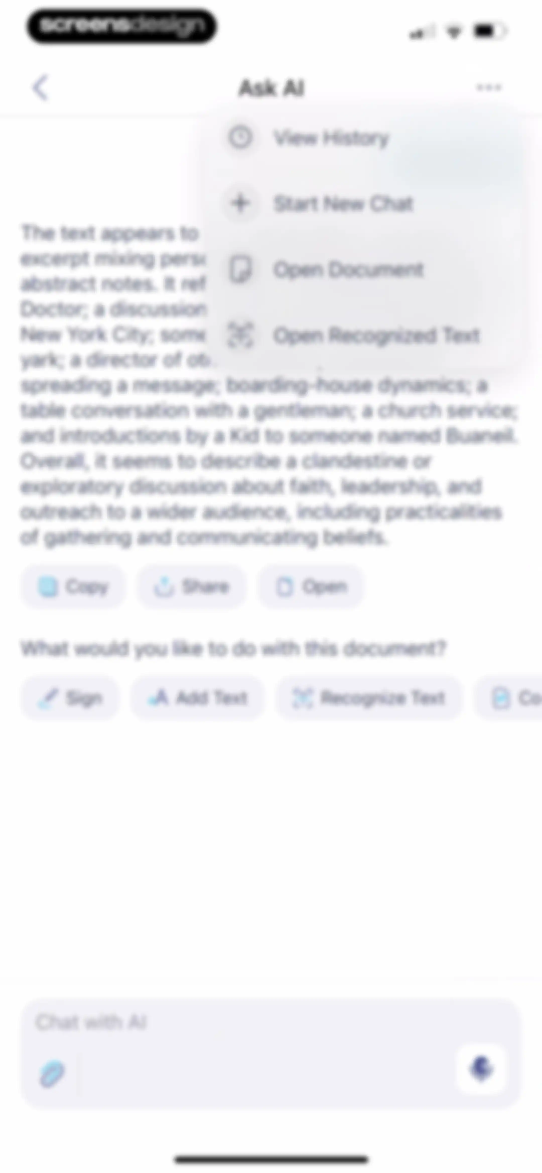 iScanner: PDF Document Scanner screen 114