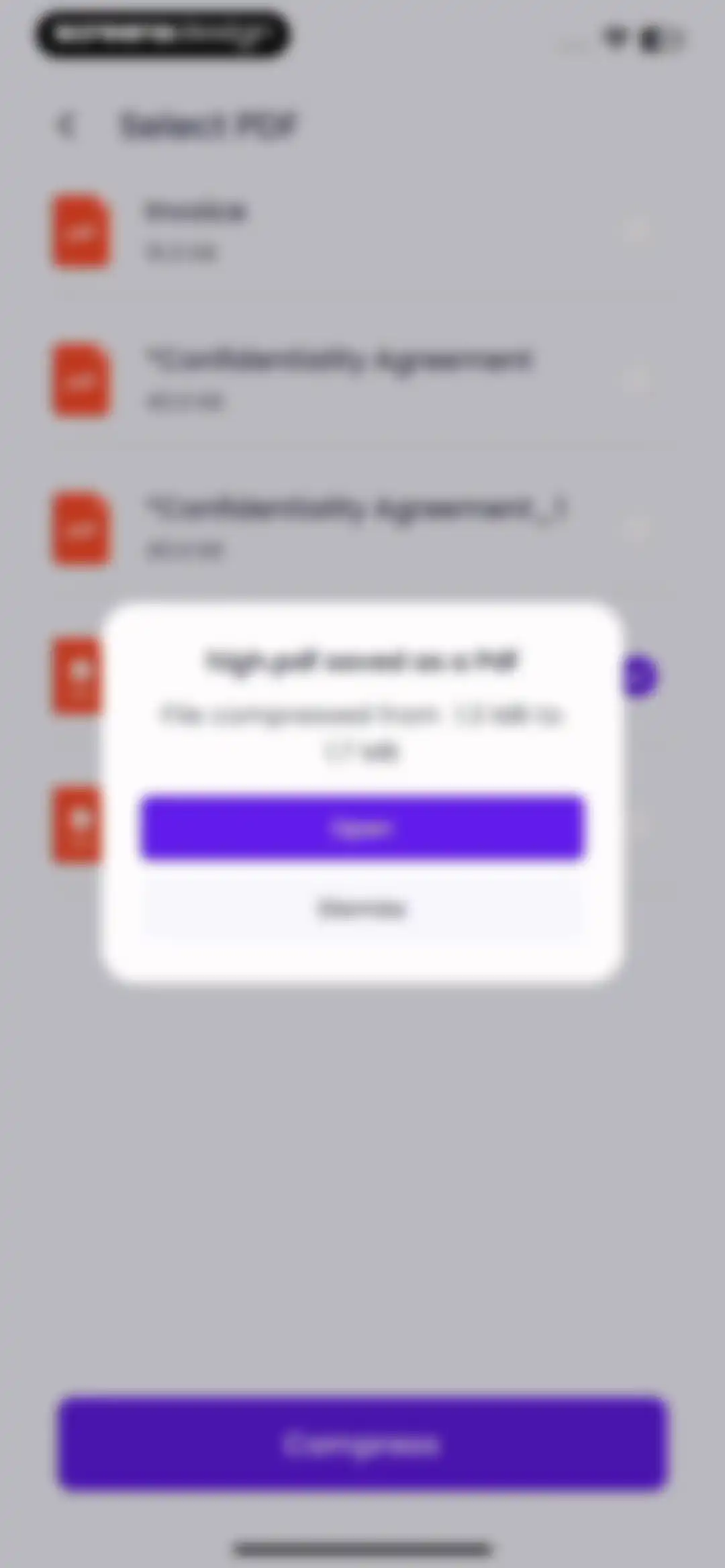 PDF Converter - PDF Editor・ screen 69