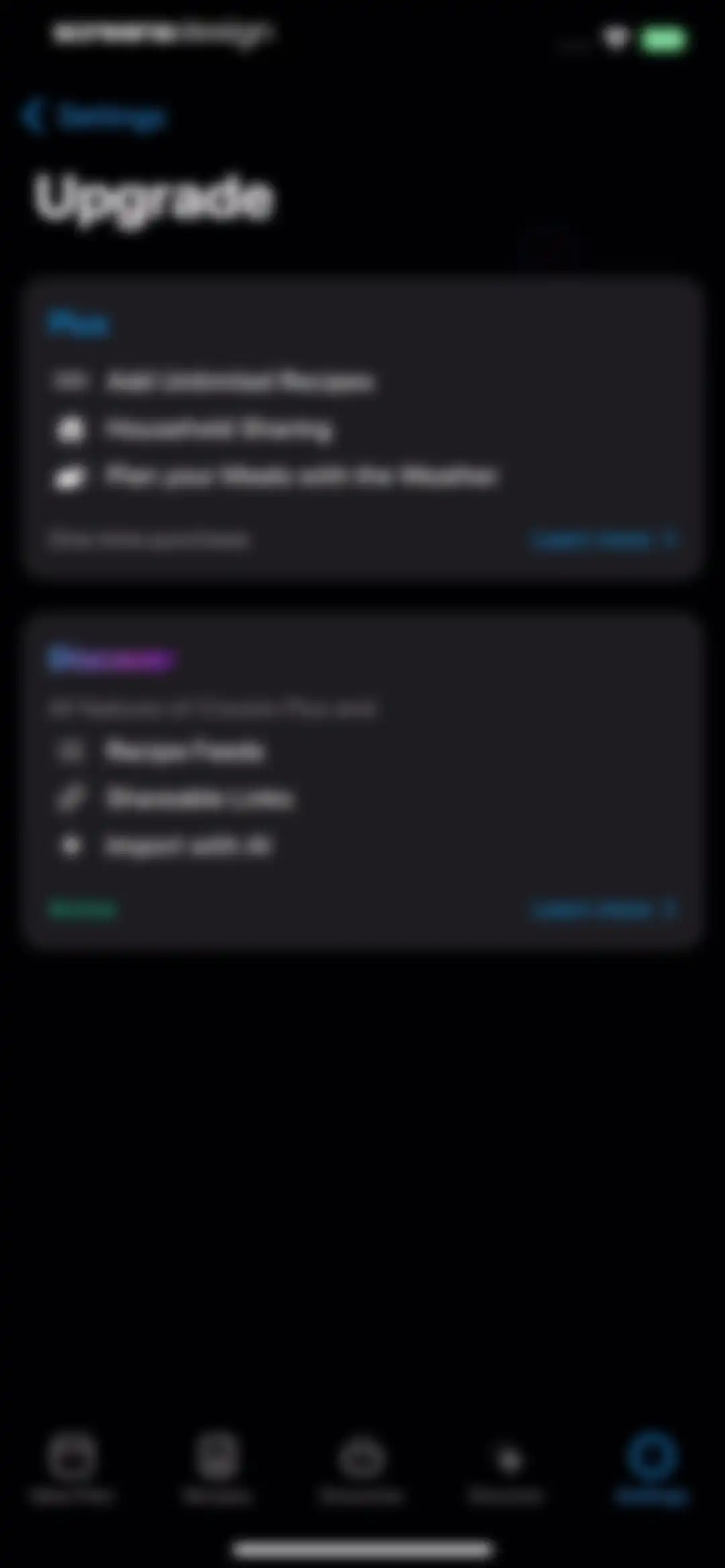 Crouton: Recipe Manager screen 88