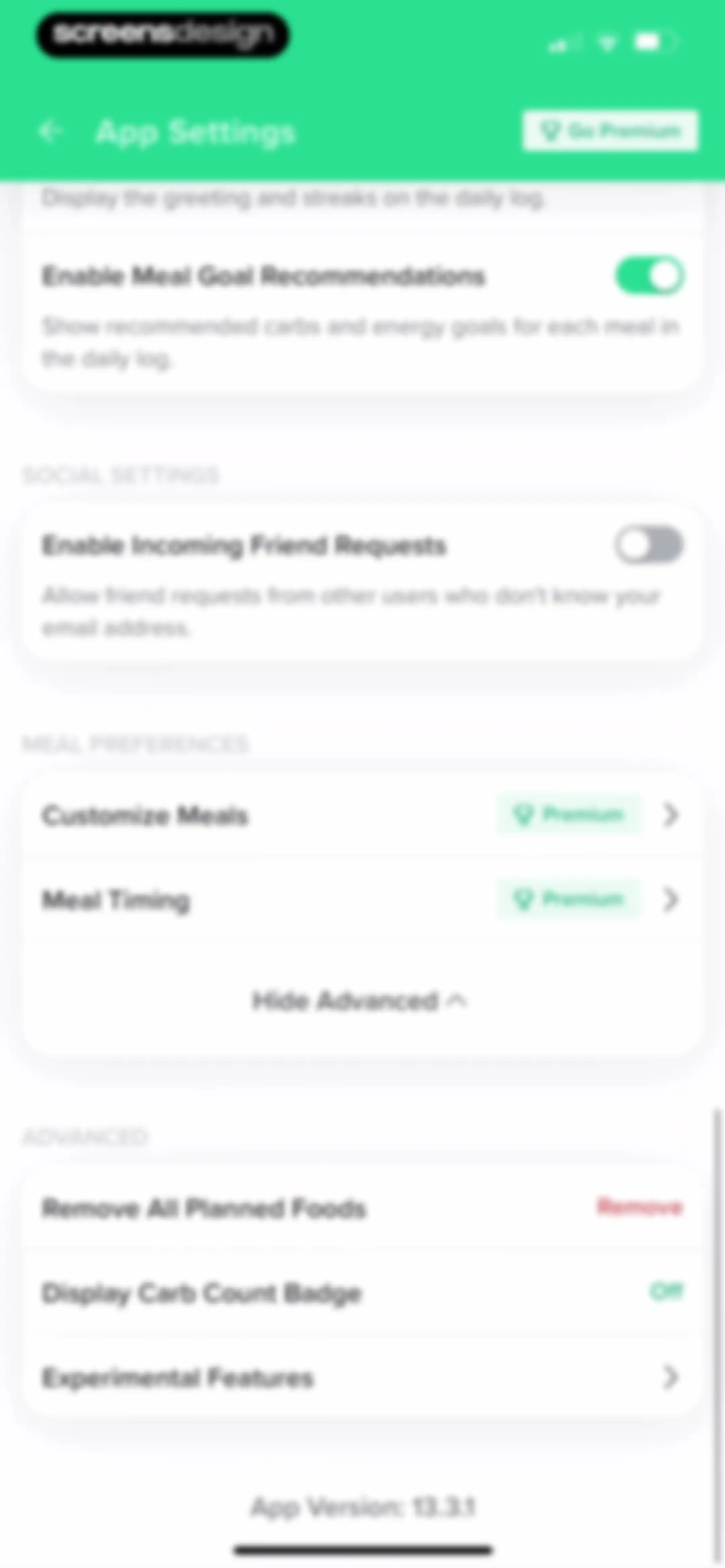 Carb Manager: Keto & Macro Log screen 296