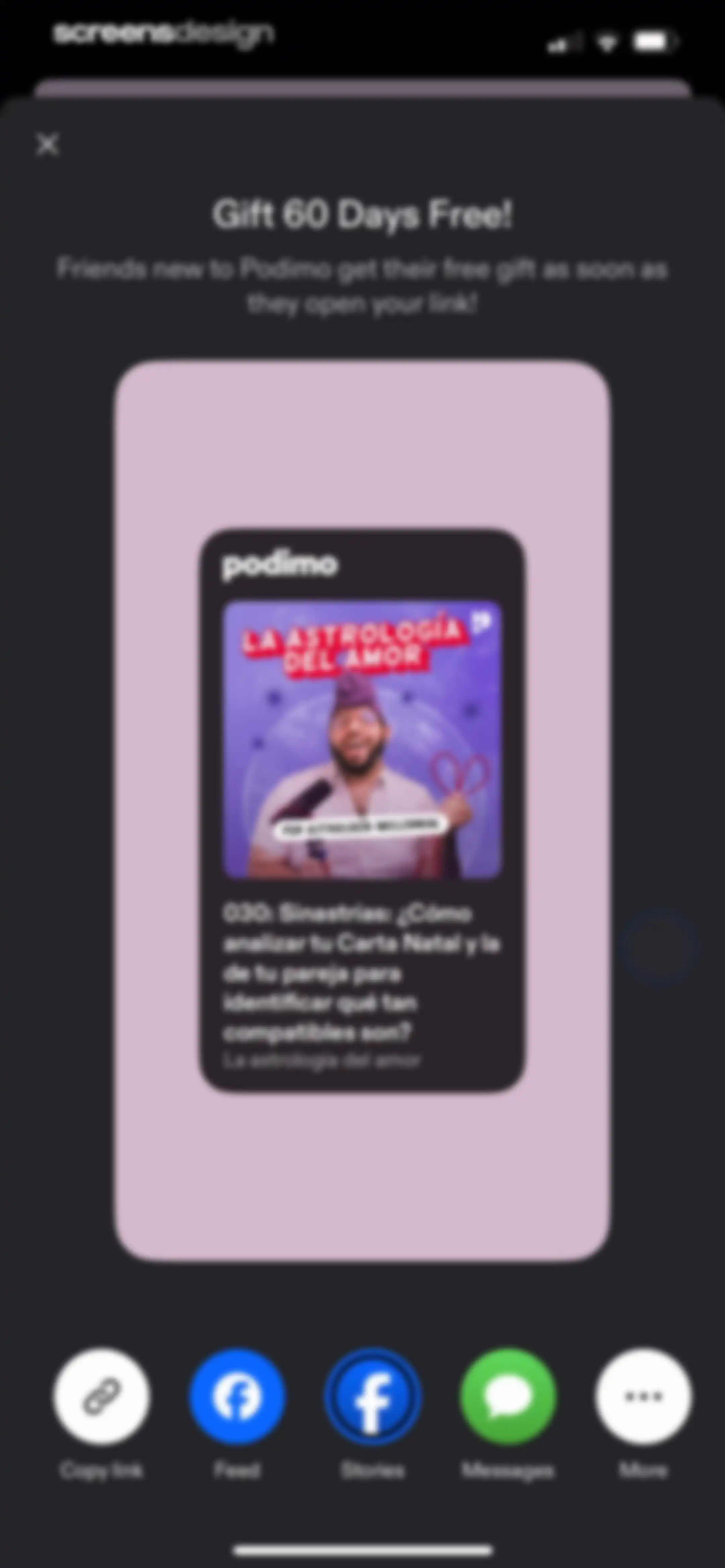Podimo: Podcasts & audiobooks screen 54