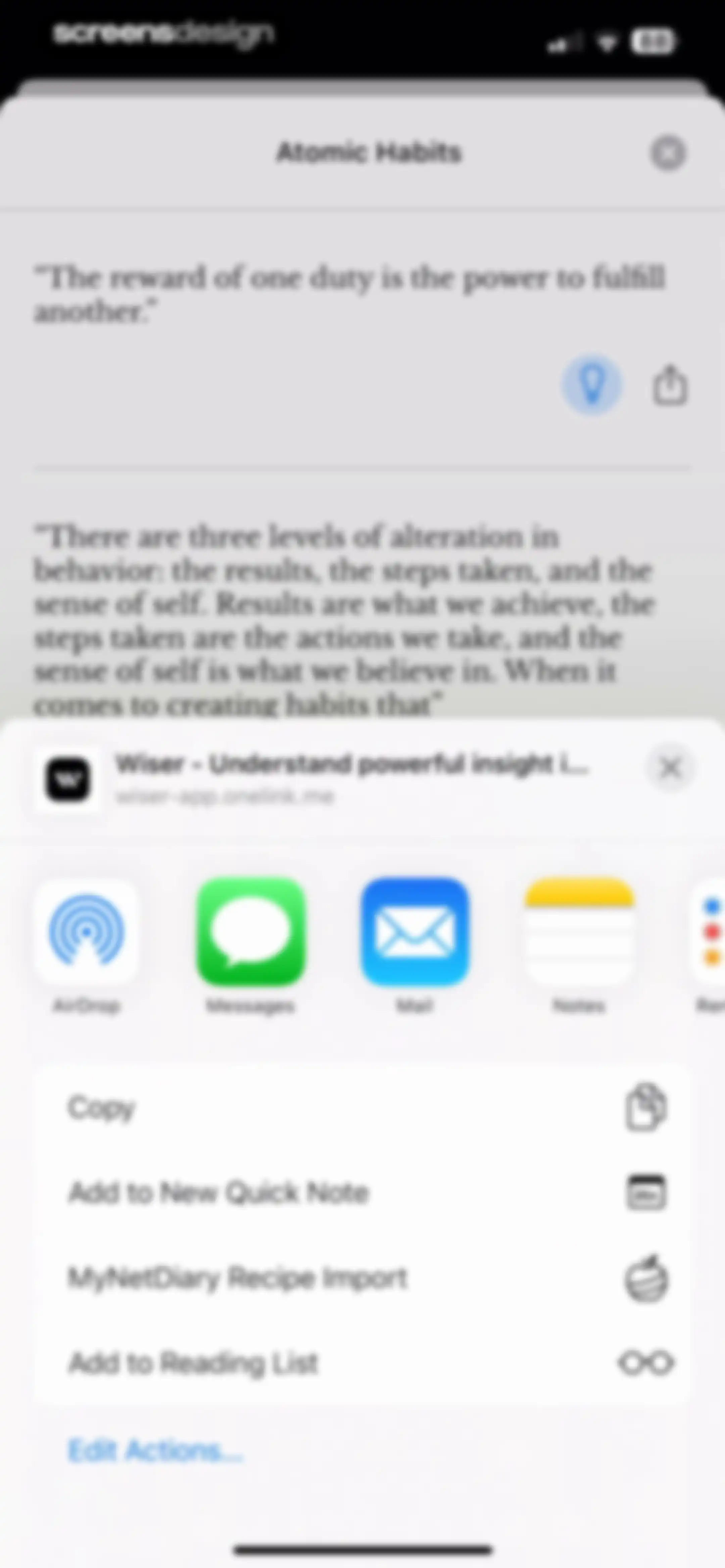 Wiser: Bite-Sized Learning screen 95