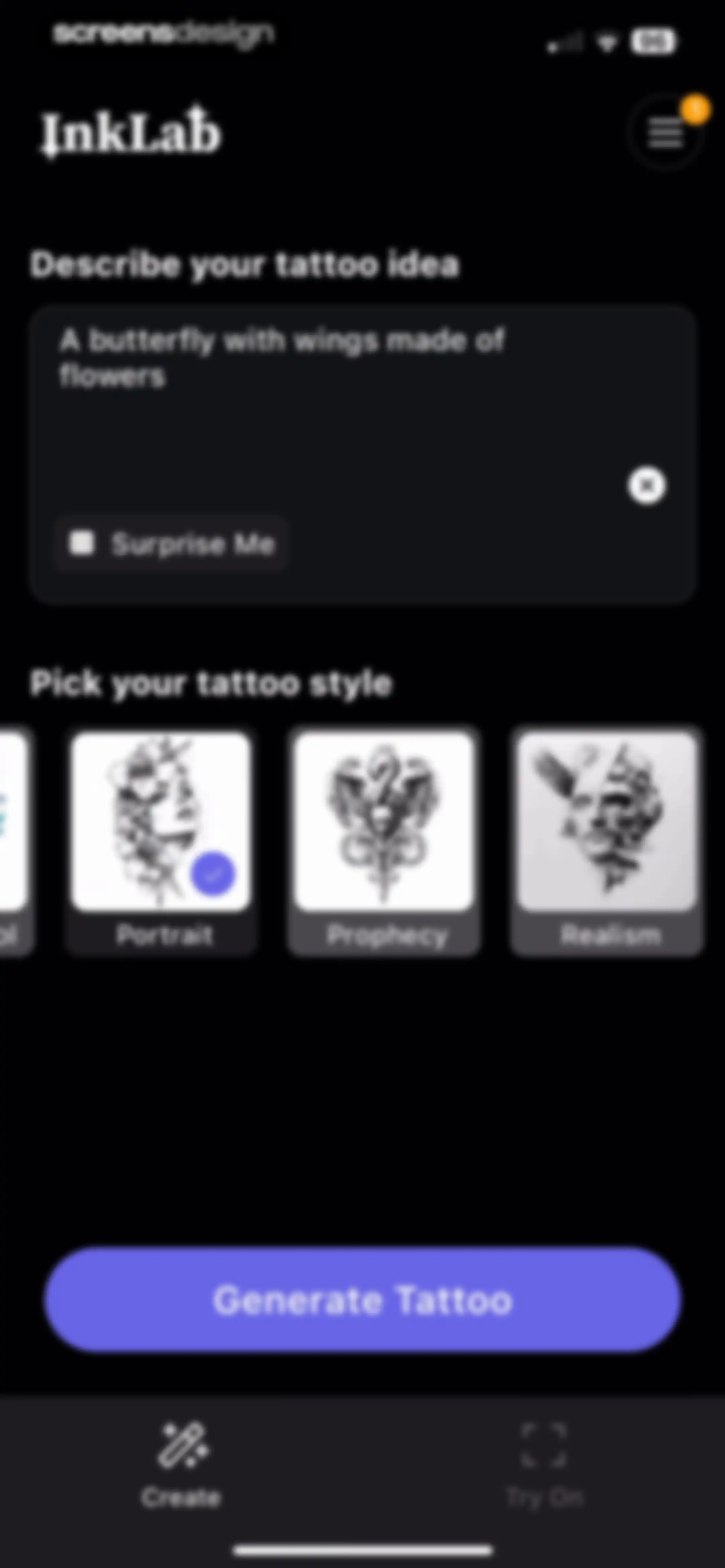AI Tattoo Generator - InkLab screen 16