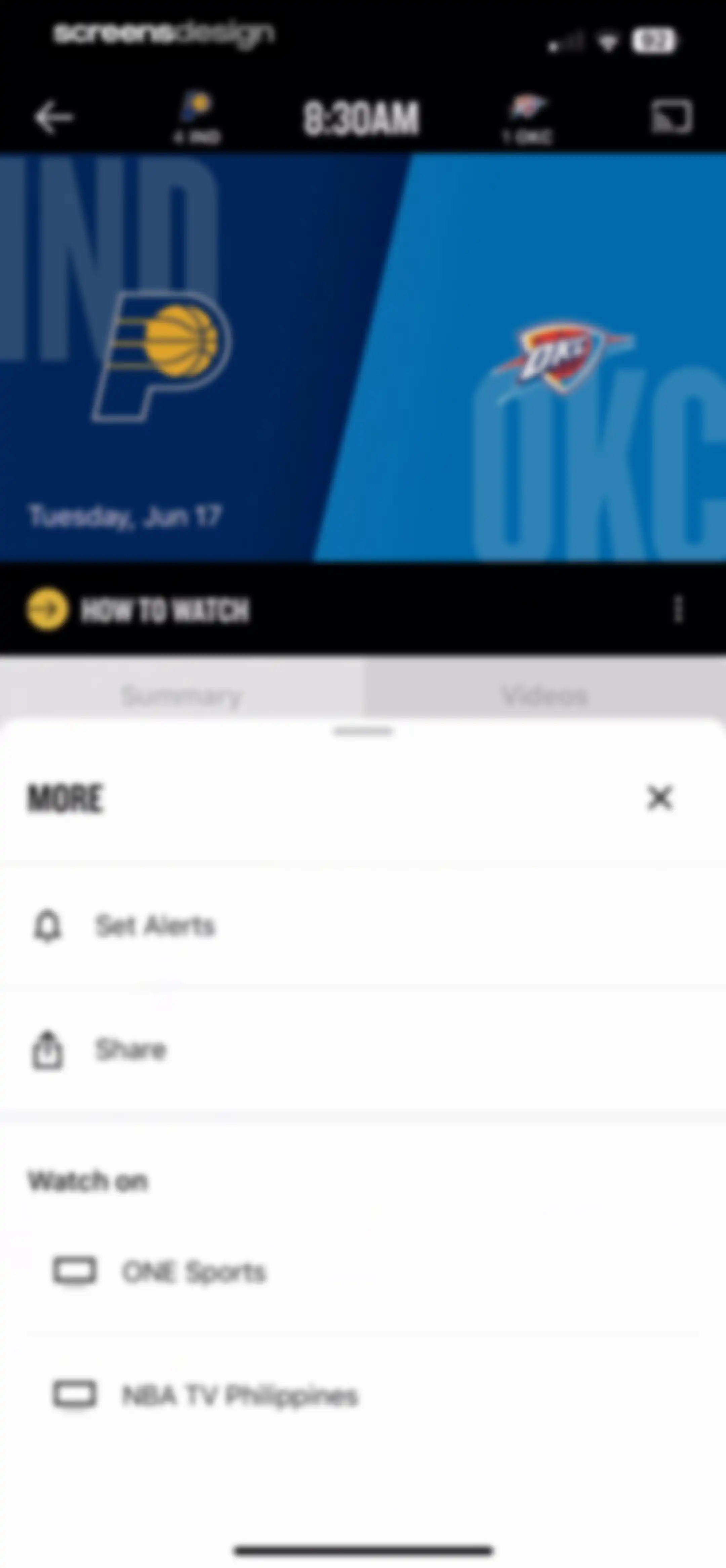NBA: Live Games & Scores screen 49