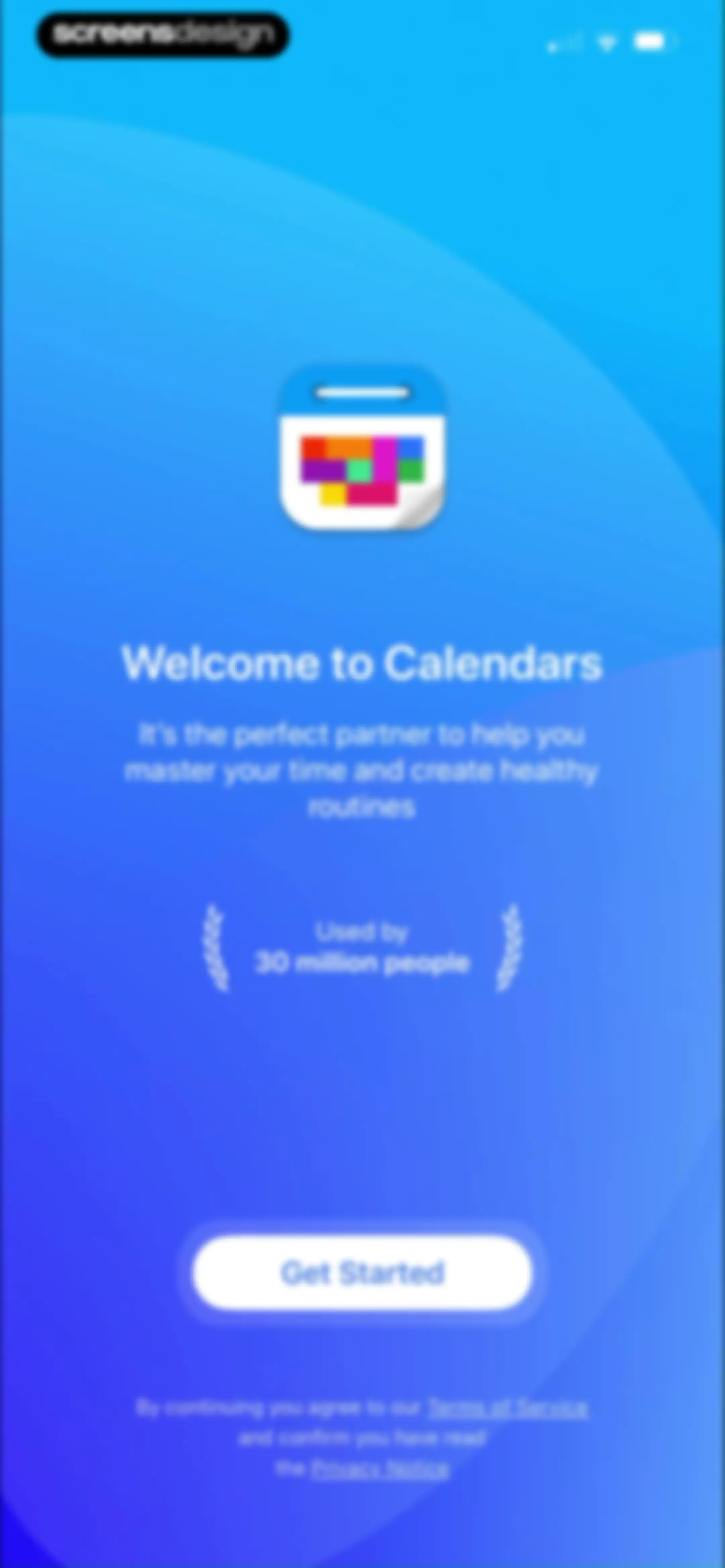 Calendars: Schedule Planner screen 2