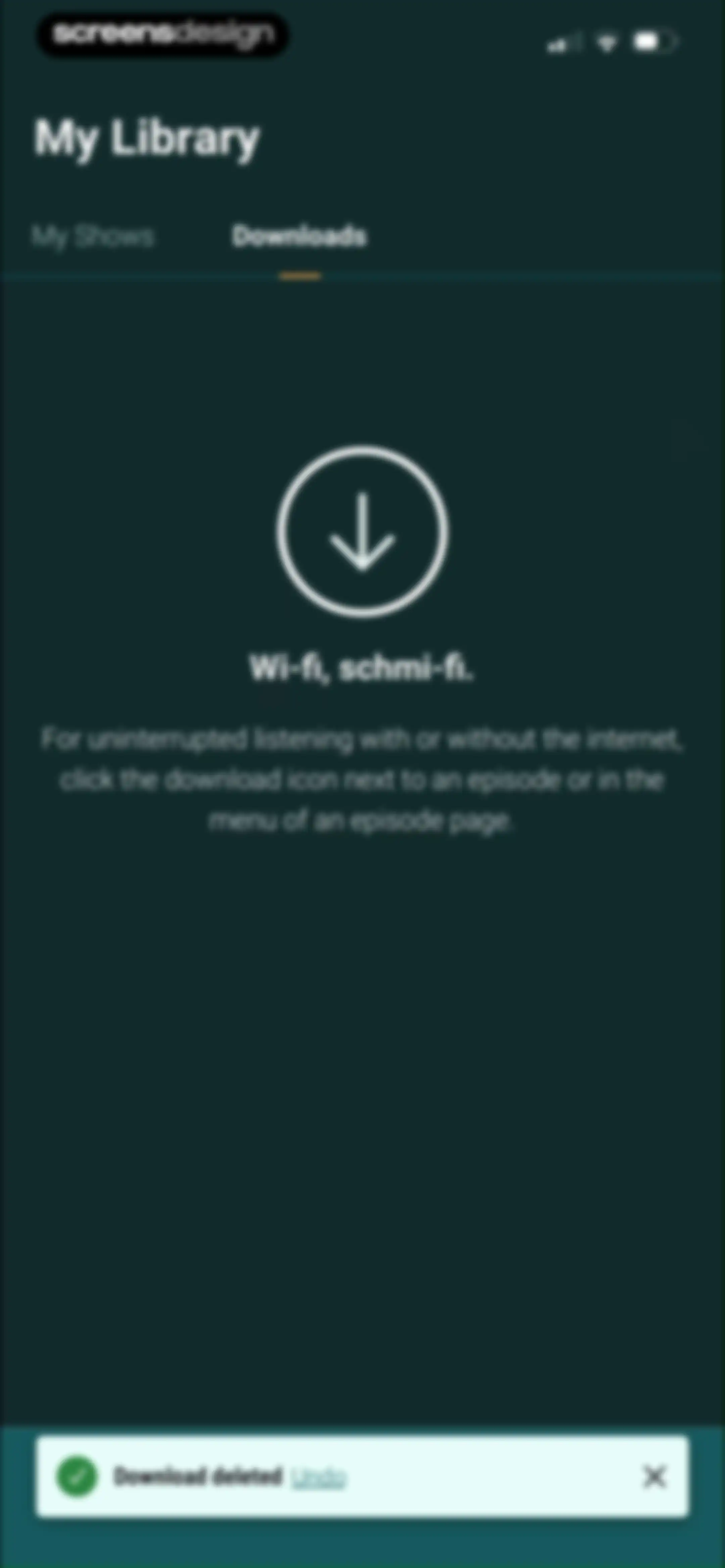 Wondery: Must-Hear Podcasts screen 45