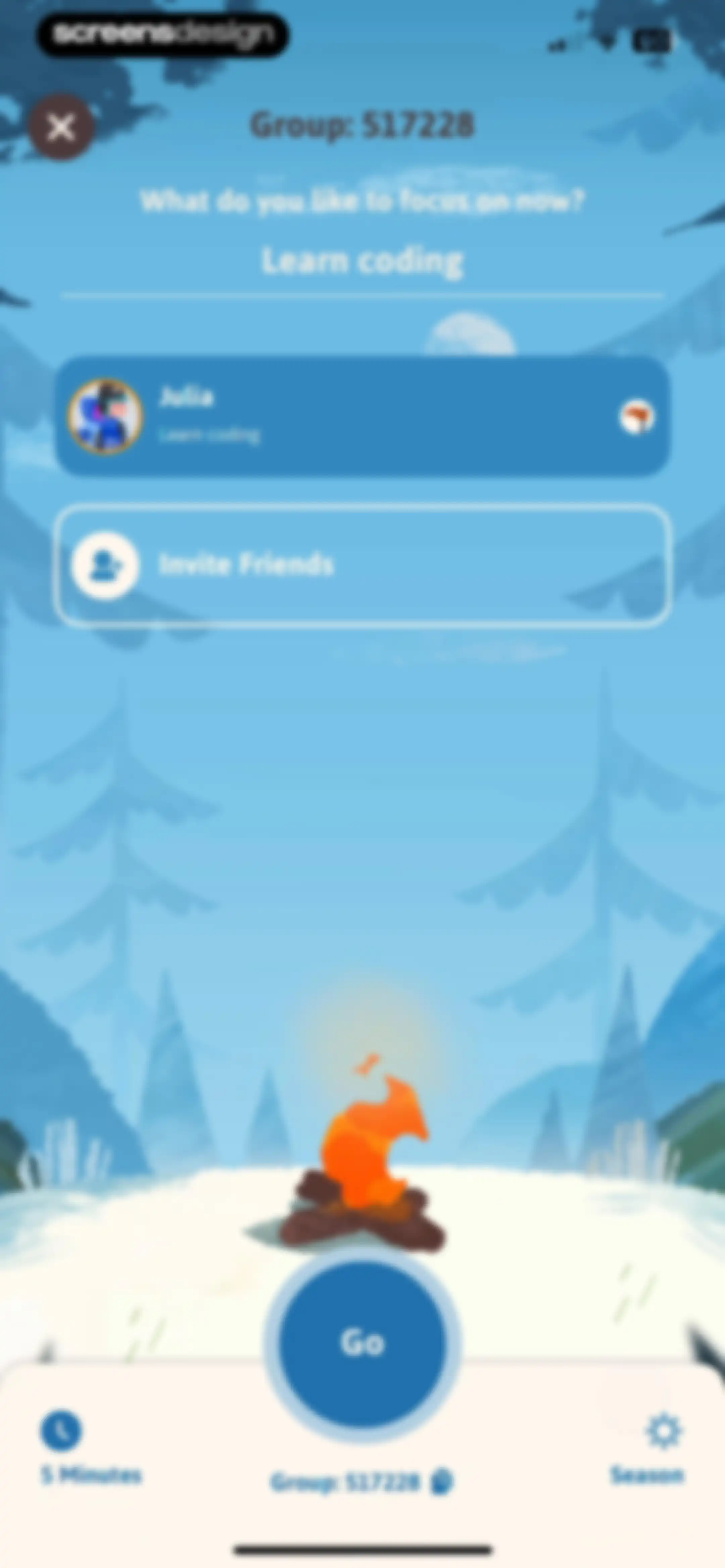 Focus Traveller - Flow Timer screen 45