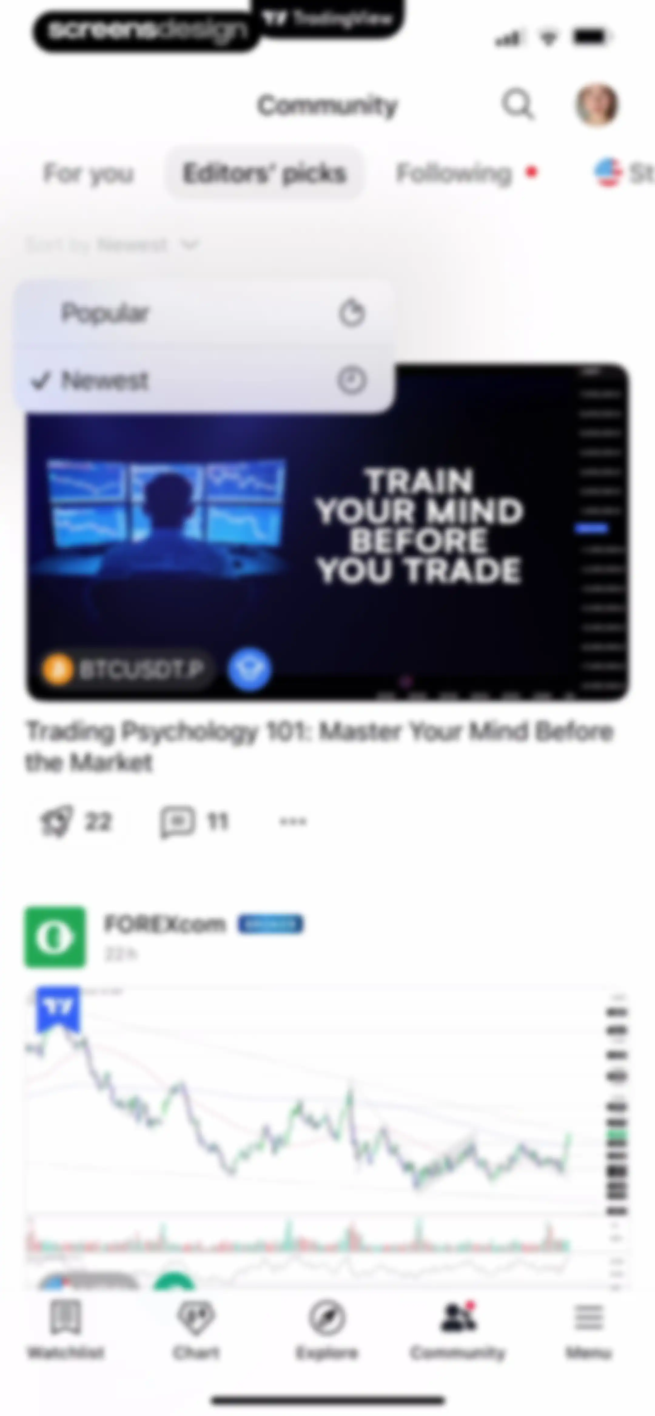 TradingView: Track All Markets screen 222