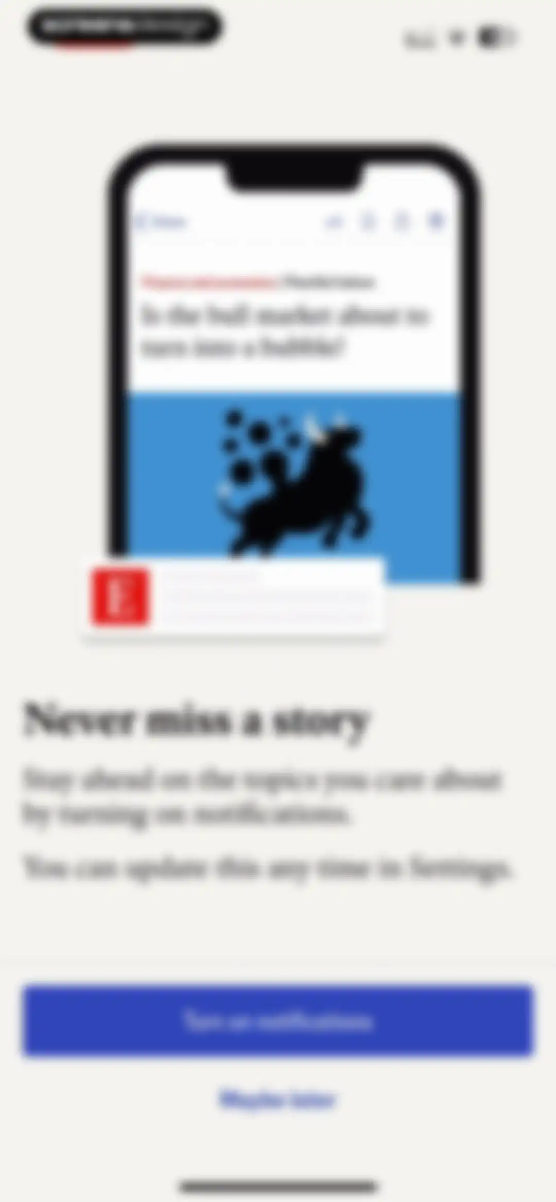 The Economist: News & Analysis screen 13