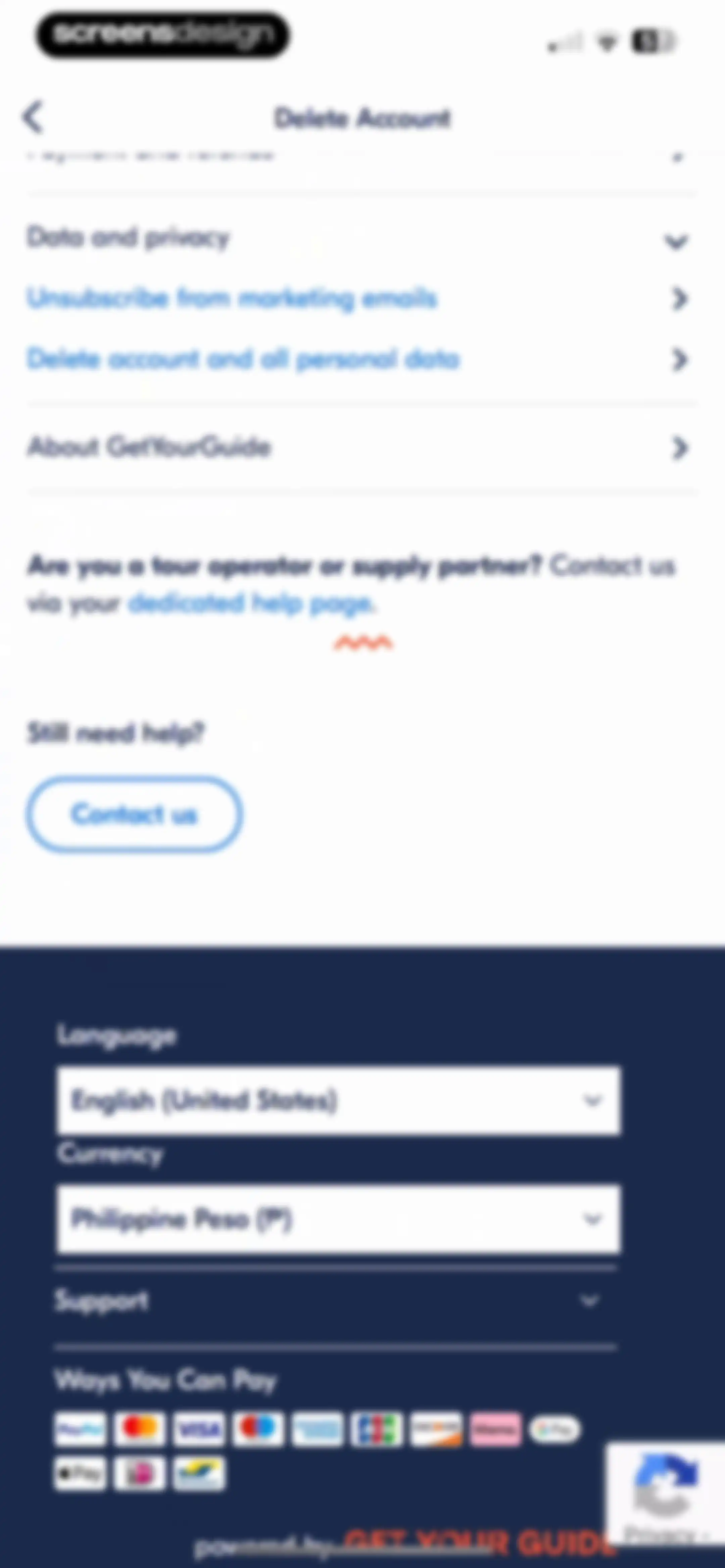 GetYourGuide: Plan & Book screen 112