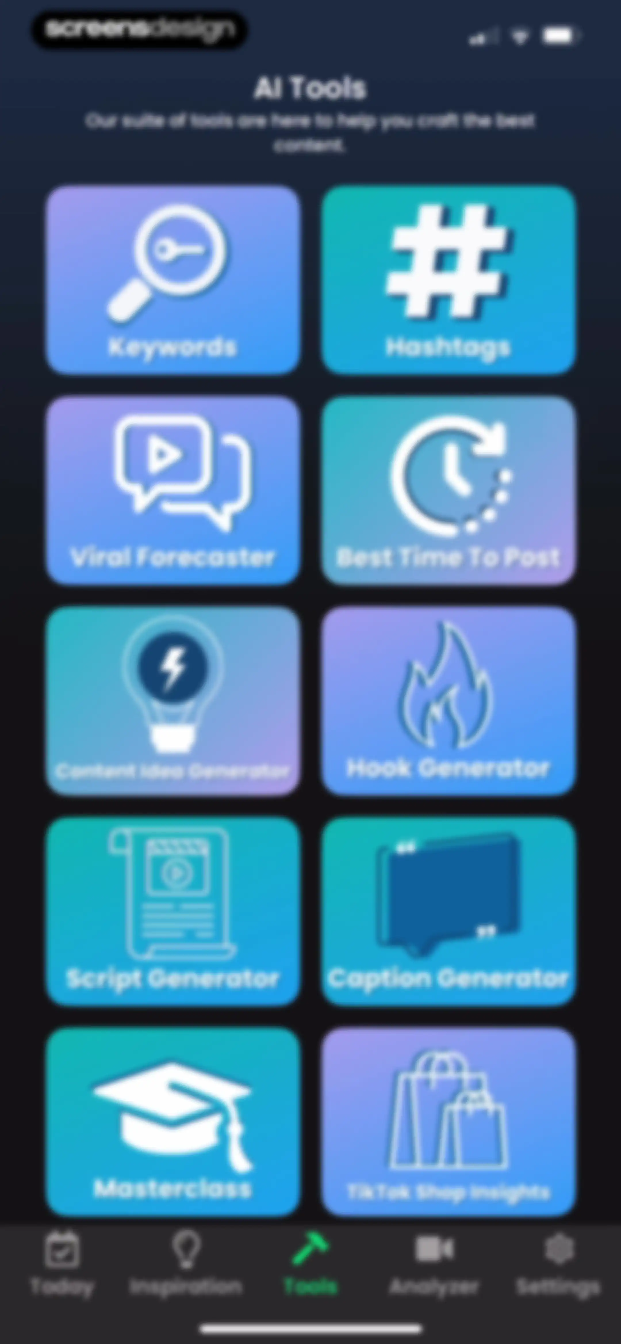 TrendTok Analytics & Tracker screen 48