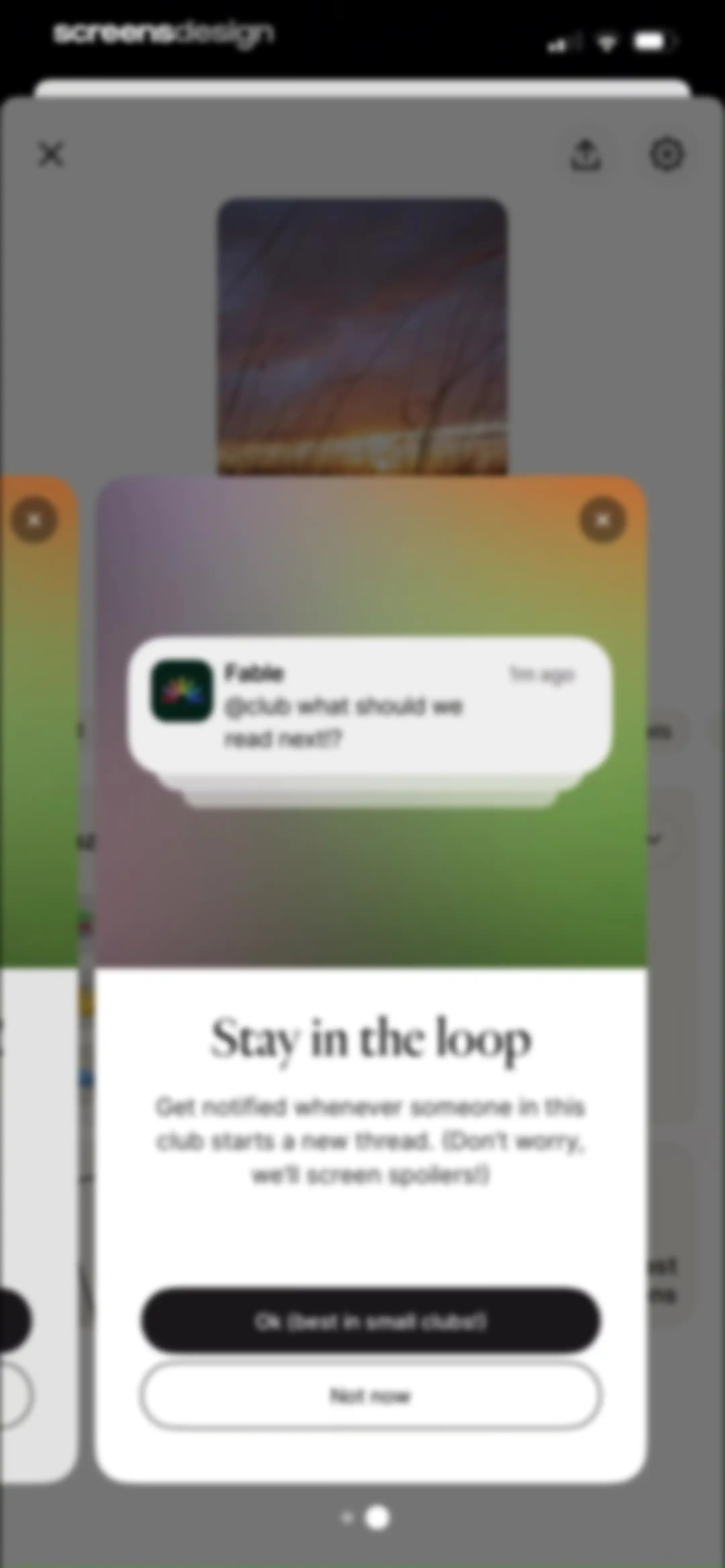 Fable: Track & Discuss Books screen 148