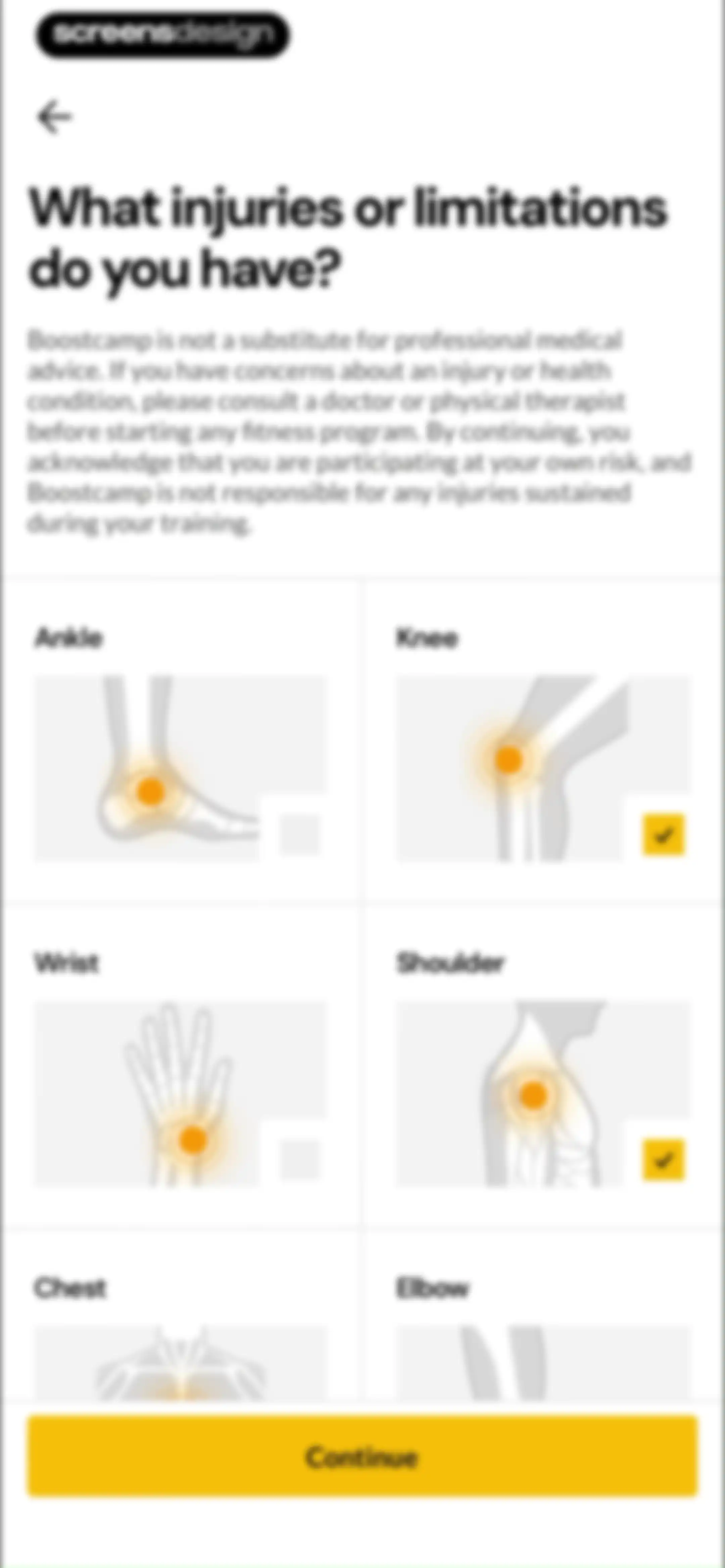 Boostcamp: Workout Programs screen 24