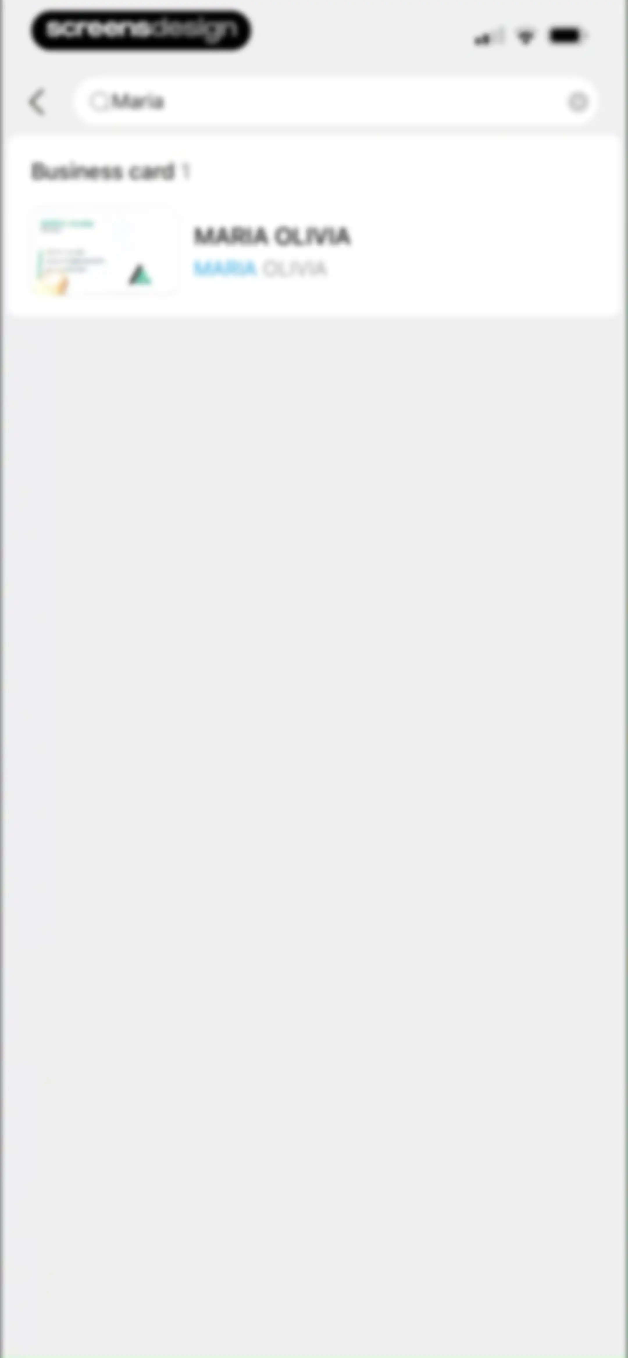 CamCard AI Business Assistant screen 127