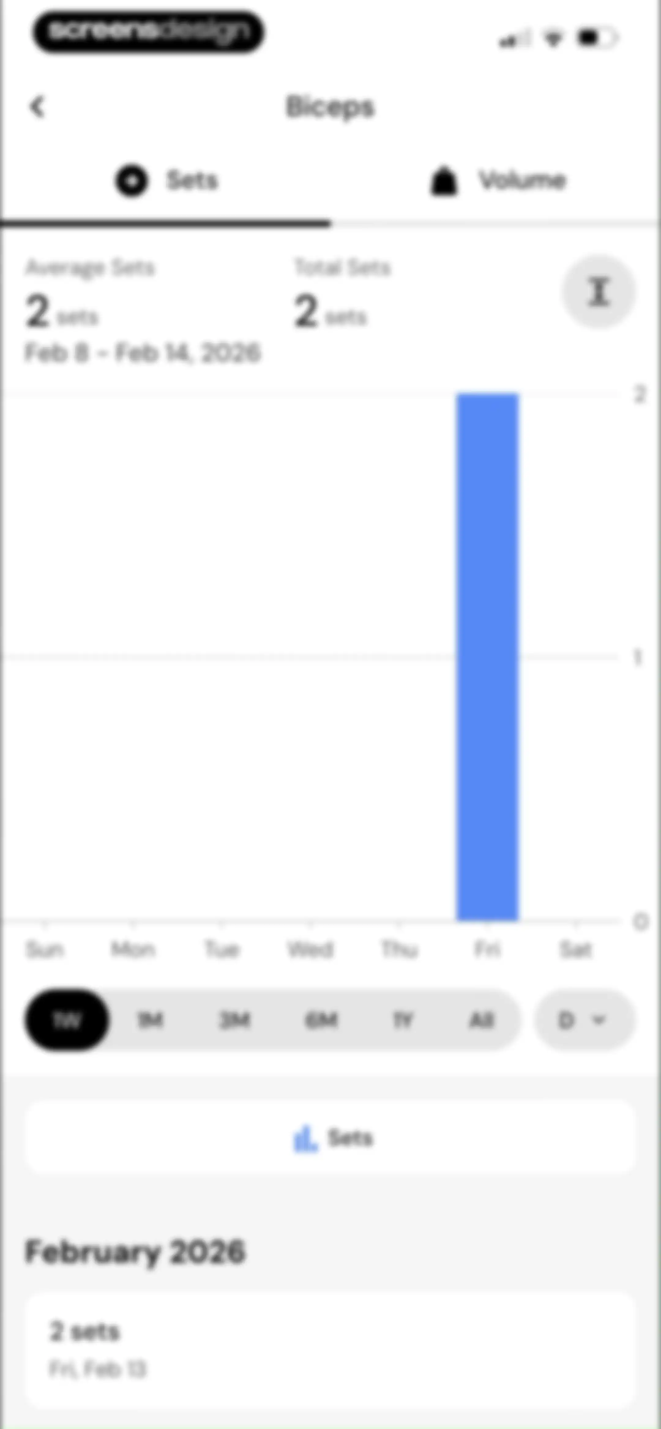 MacroFactor Workouts - Tracker screen 131