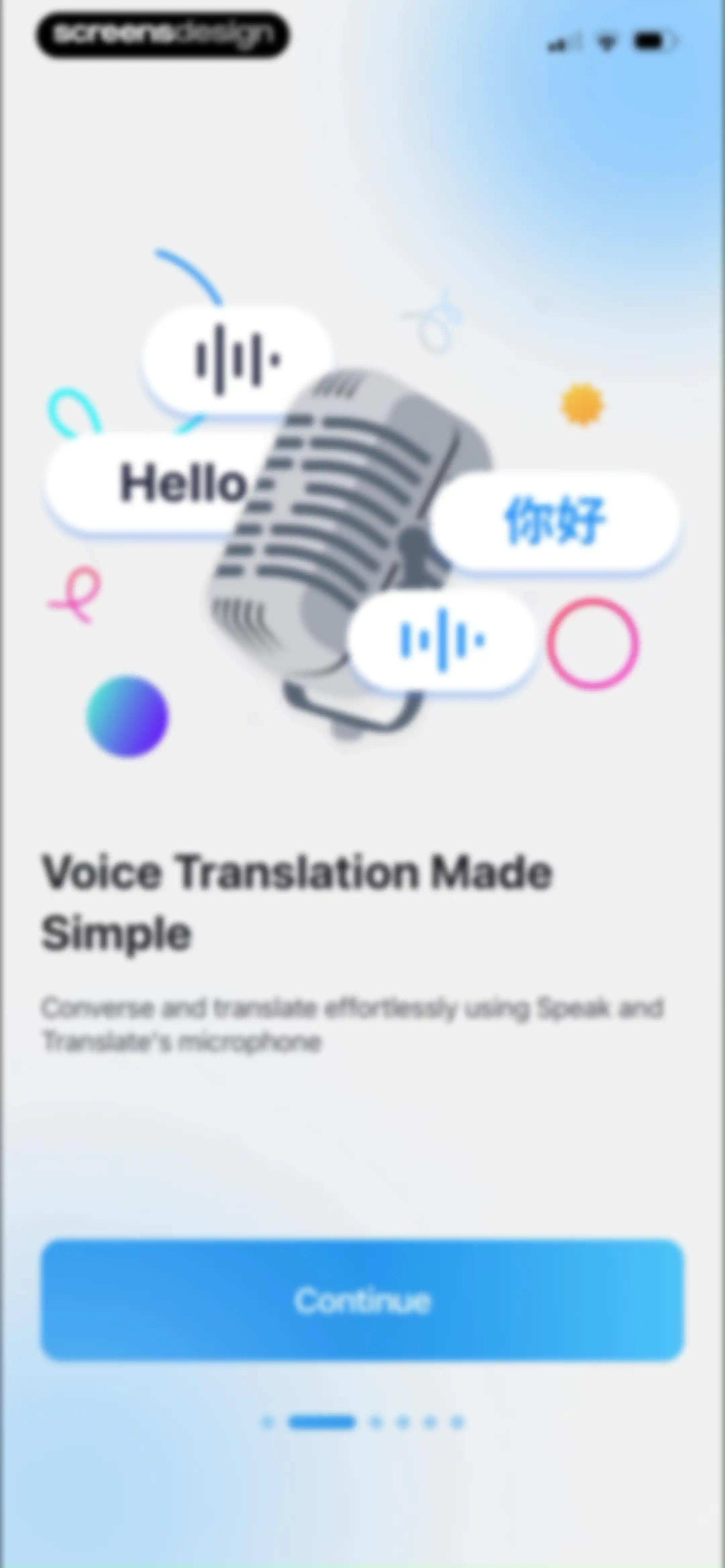 Speak & Translate - Translator screen 7