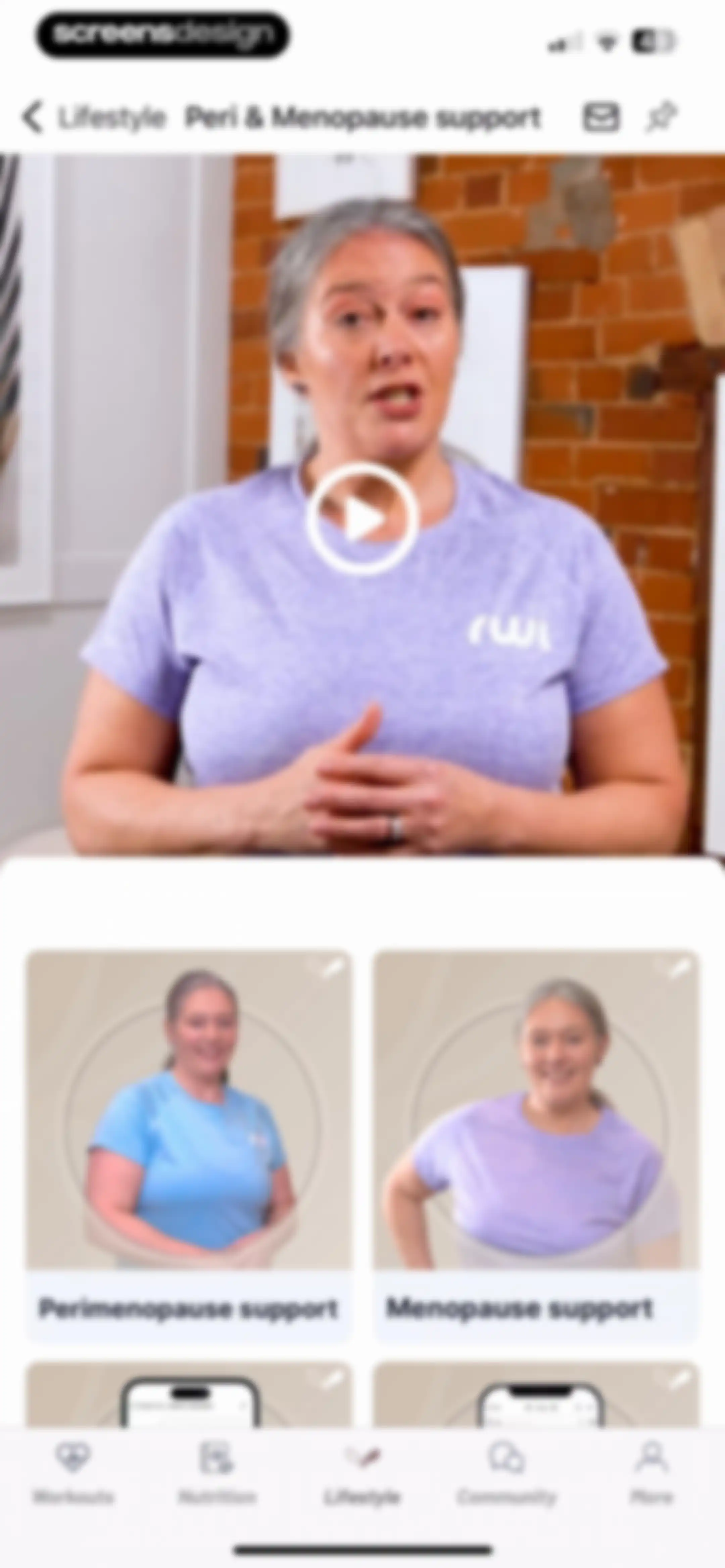 Results Wellness Lifestyle screen 114