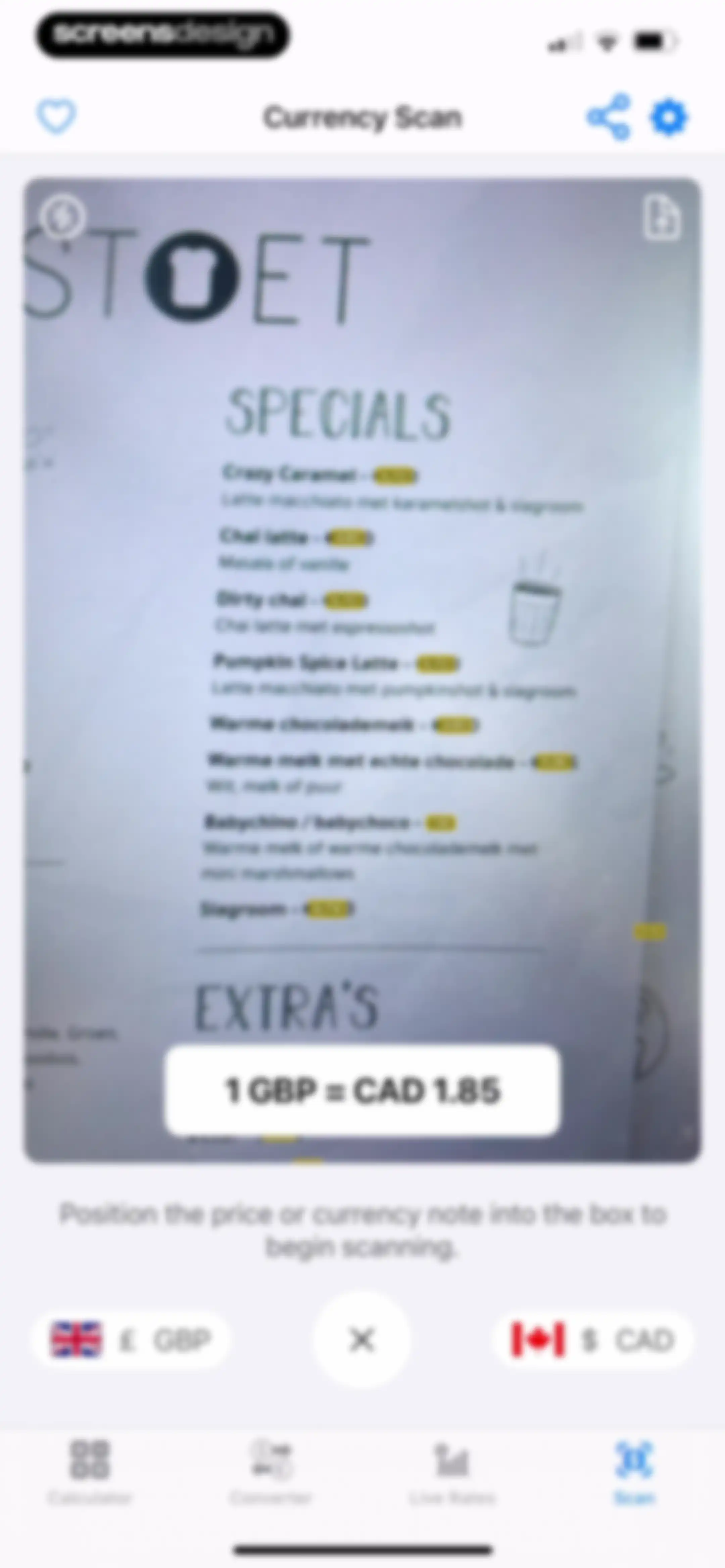 Currency Converter Calculator• screen 37